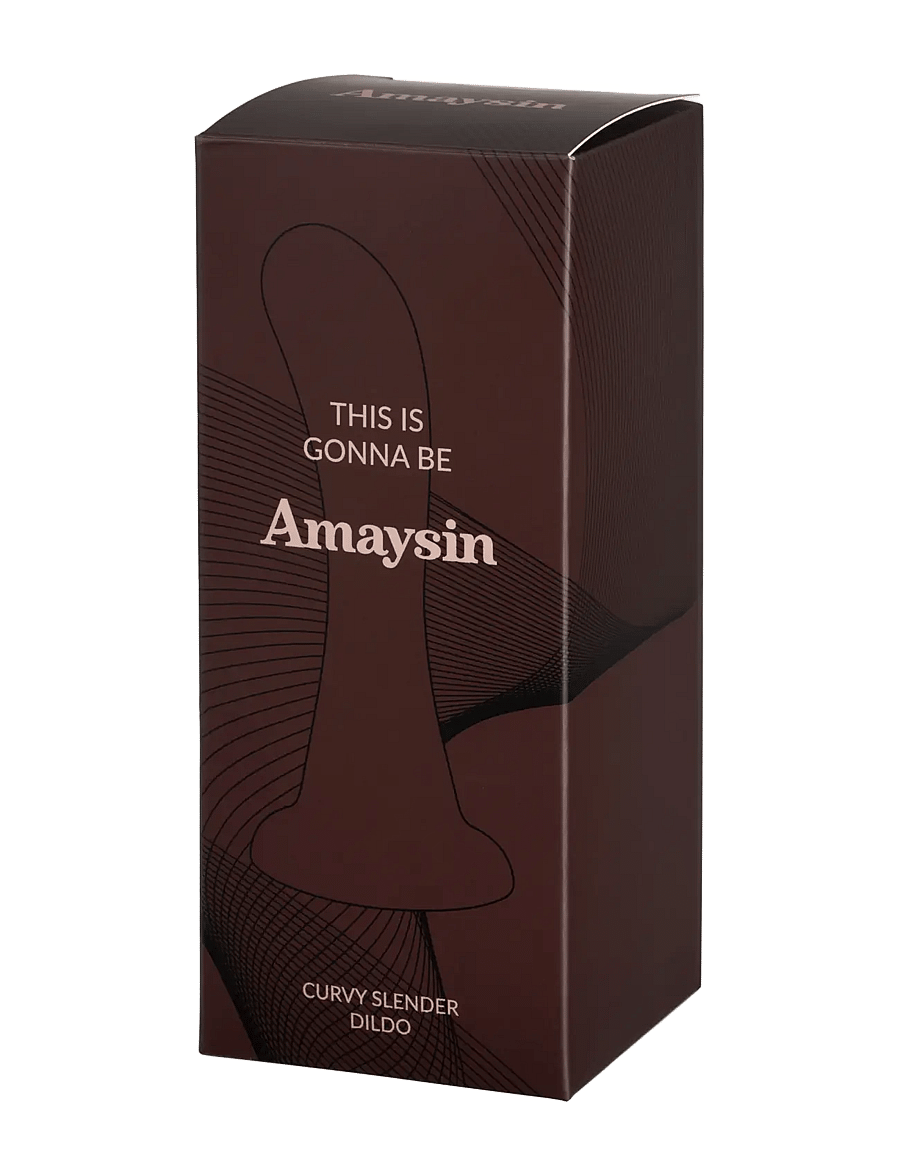 Amaysin - Amaysin Curvy Slender Dildo 15 cm - sex & intimacy - grey - 5