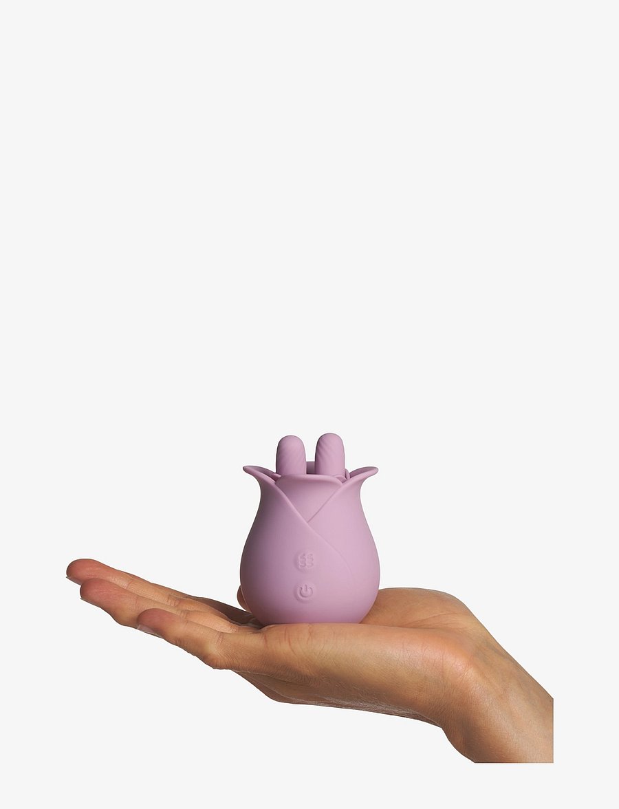 Amaysin - Amaysin Two Fingers Rose Clitoris Vibrator - sex & intimacy - purple - 4