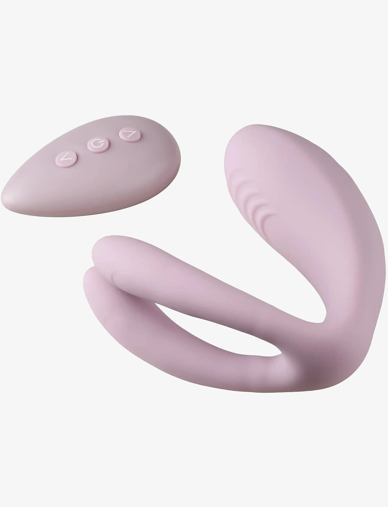Amaysin - Amaysin Triple Couple’s Vibrator with Remote - vibratorer - rosa - 5