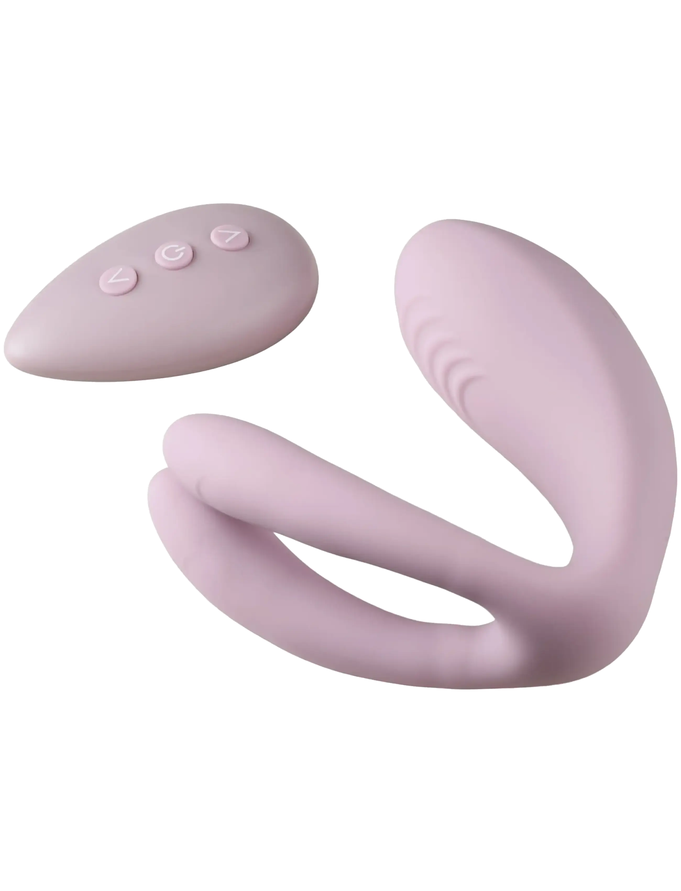 Amaysin - Amaysin Triple Couple’s Vibrator with Remote - vibratorer - rosa - 5