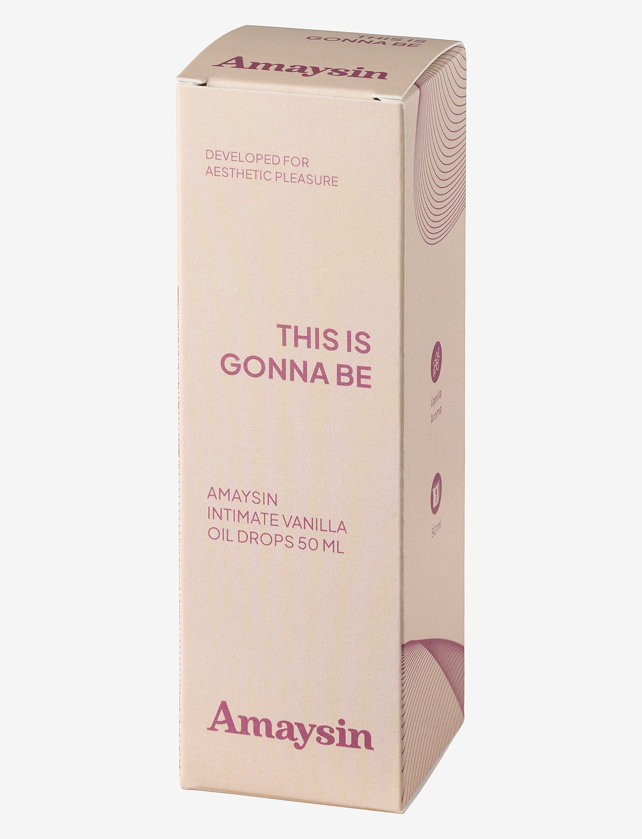 Amaysin - Amaysin Intim Vanilje Oliedråber 50 ml - vartaloöljyt - bordeaux - 4