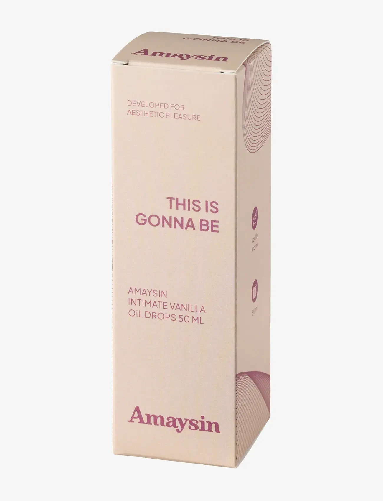 Amaysin - Amaysin Intim Vanilje Oliedråber 50 ml - vartaloöljyt - bordeaux - 5