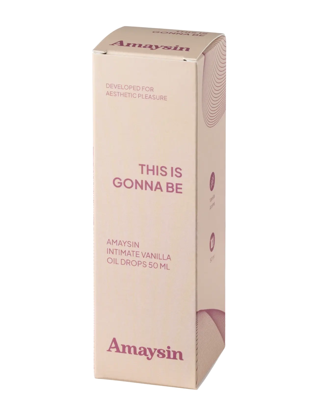 Amaysin - Amaysin Intim Vanilje Oliedråber 50 ml - kroppsolja - bordeaux - 5
