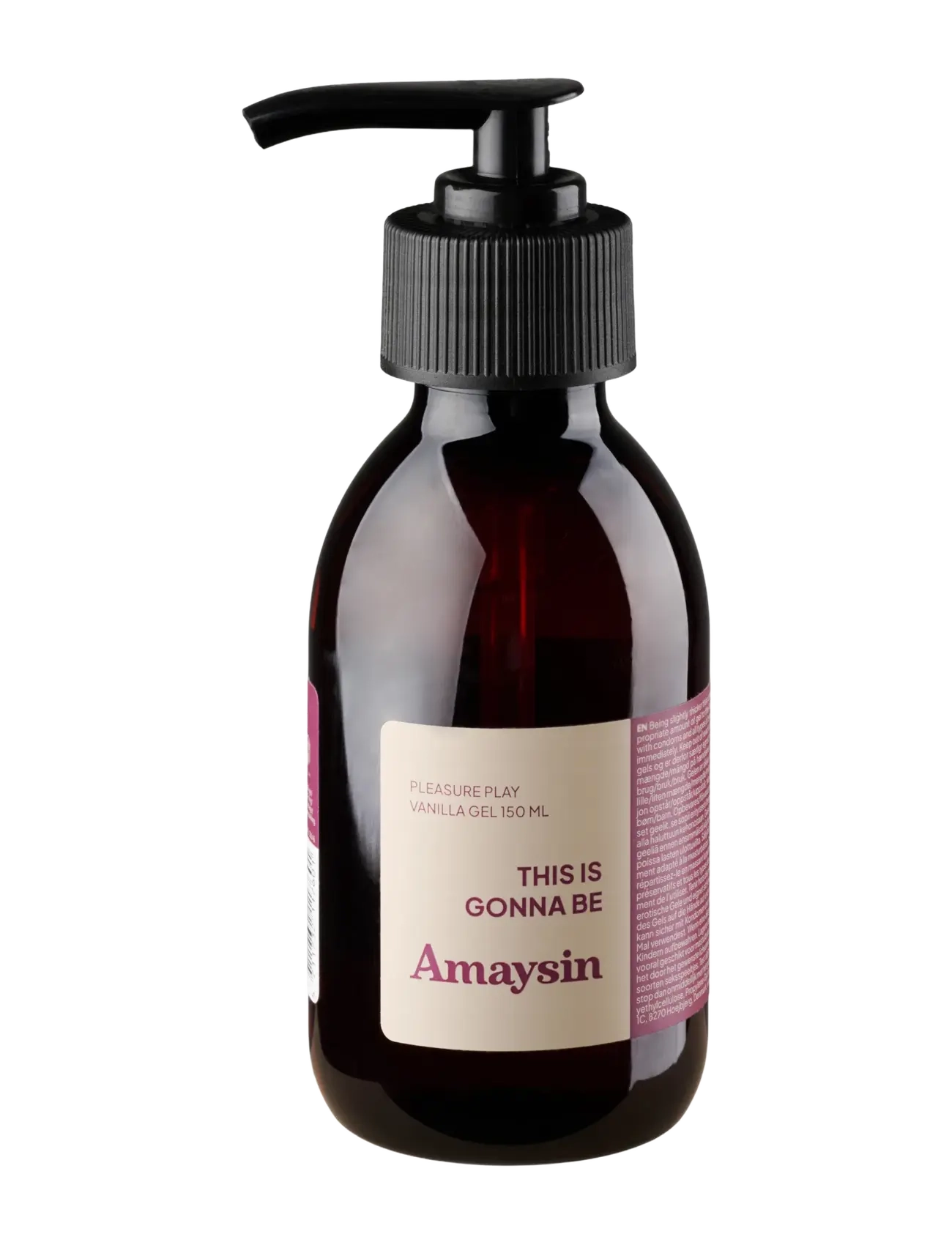 Amaysin Amaysin Pleasure Play Vanilje Gel 150 ml - Amaysin - CLEAR / undefined