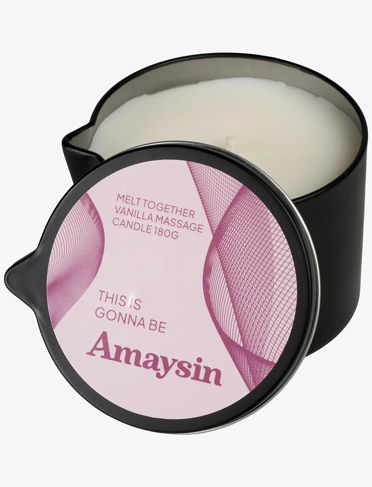 Amaysin - Amaysin Melt Together Vanilla Massage Candle 180 g - sex & intimacy - white - 1