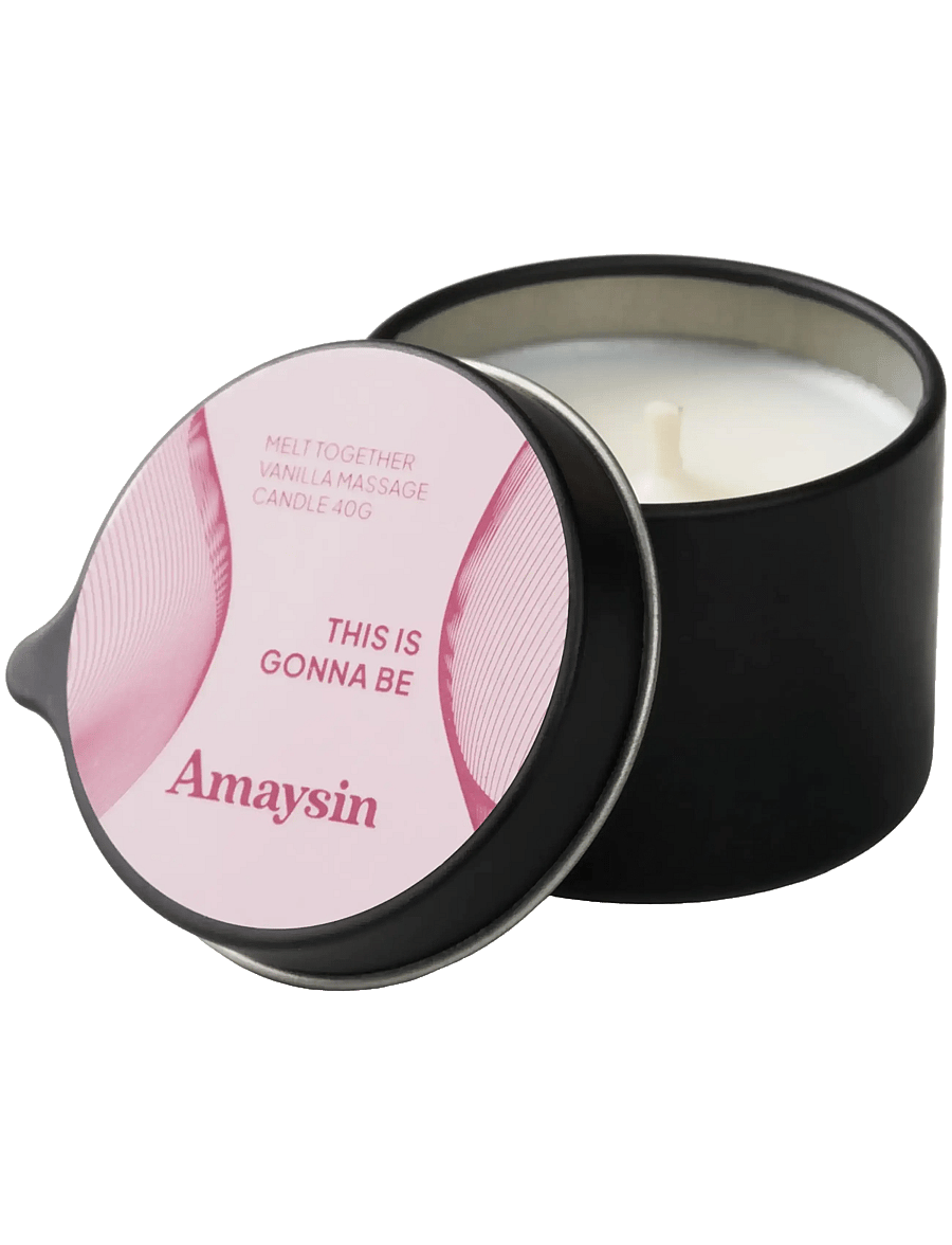 Amaysin - Amaysin Melt Together Vanilla Massage Candle 40g - sex & intimacy - white - 1