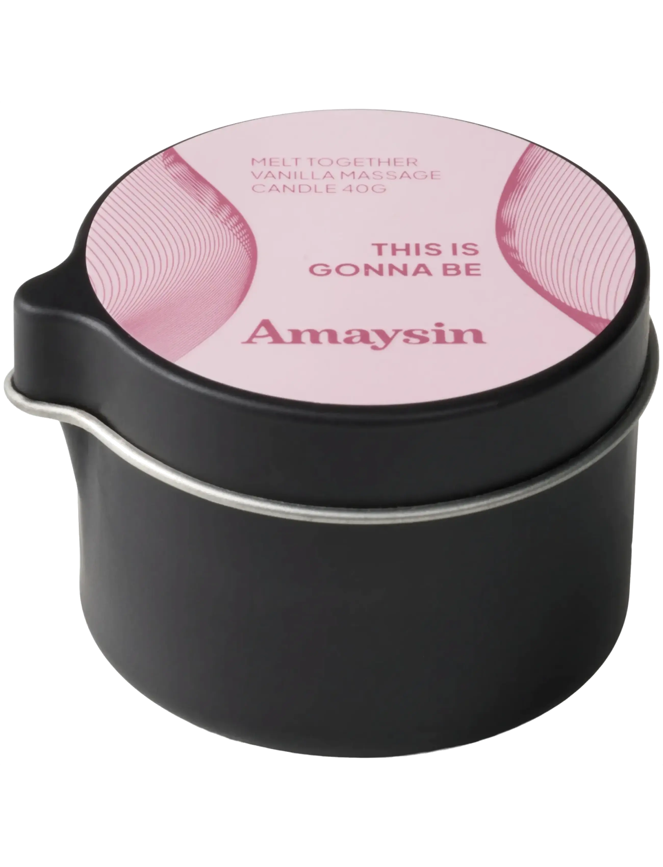 Amaysin - Amaysin Melt Together Vanilla Massage Candle 40g - liukuvoiteet ja -öljyt - white - 4