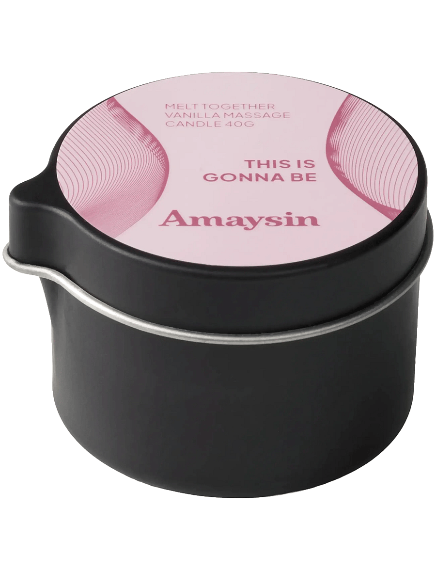 Amaysin - Amaysin Melt Together Vanilla Massage Candle 40g - sex & intimacy - white - 4
