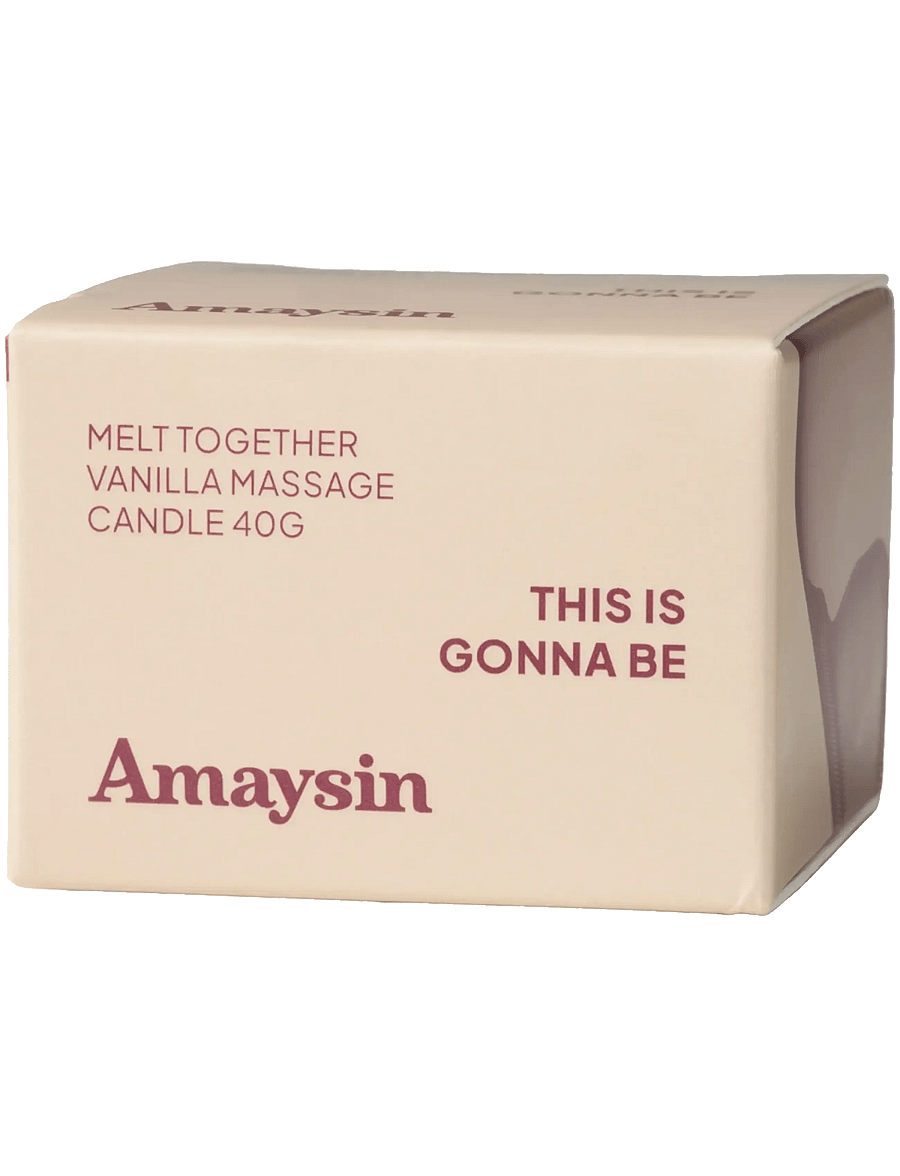 Amaysin - Amaysin Melt Together Vanilla Massage Candle 40g - sex & intimacy - white - 5