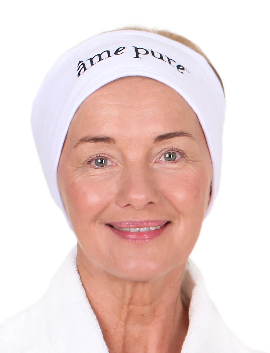 âme pure - 3 x SPA Headbands - Hairband for SPA Treatments and Makeup - aksessuaarid - white - 3