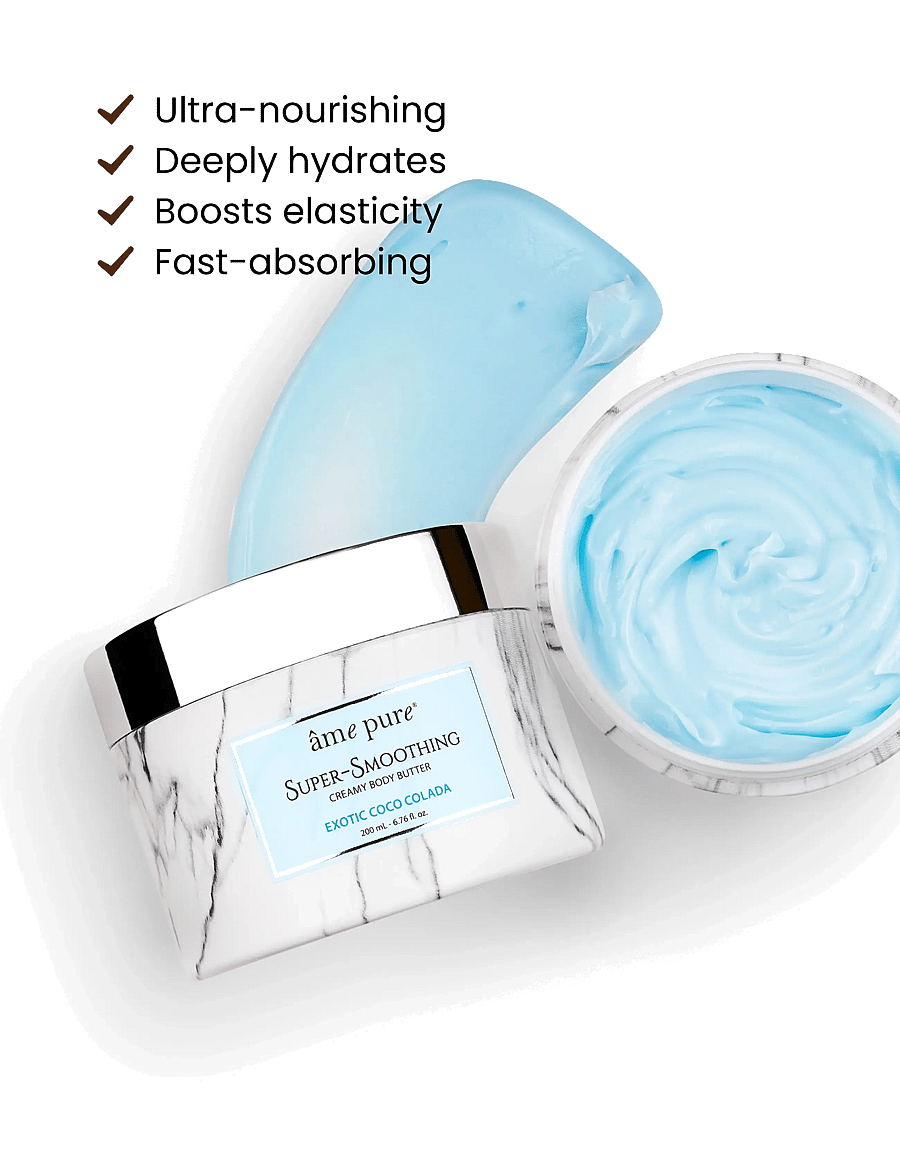 âme pure - Body Butter | Exotic Coco Colada - Moisturizing Body Lotion - blue - 2