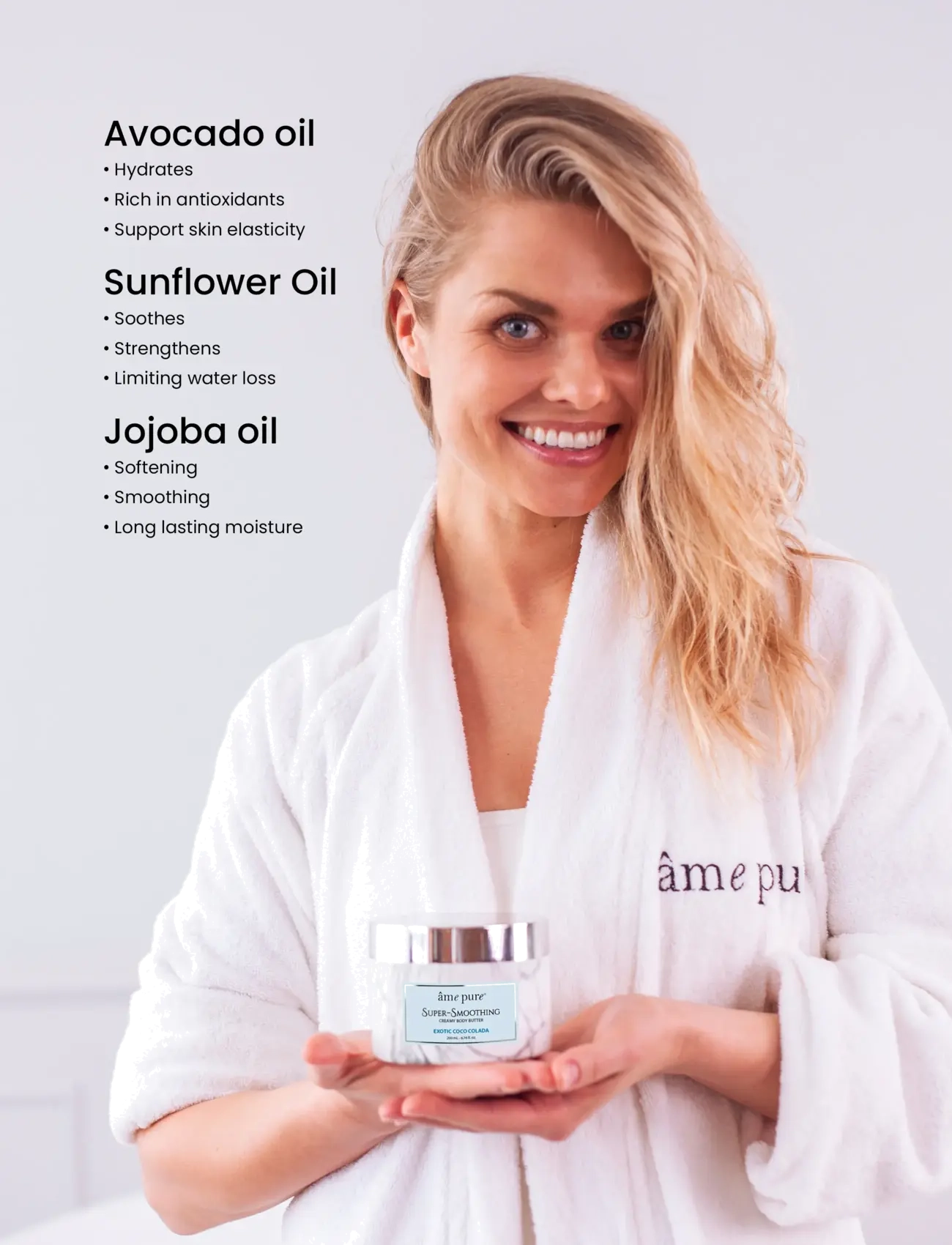 âme pure - Body Butter | Exotic Coco Colada - Moisturizing Body Lotion - lotion & creme - blue - 4