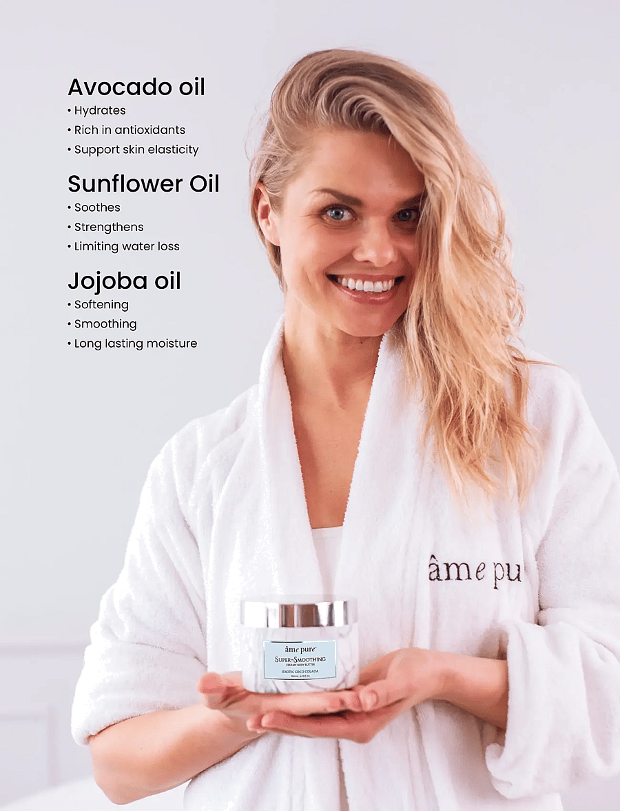 âme pure - Body Butter | Exotic Coco Colada - Moisturizing Body Lotion - blue - 4