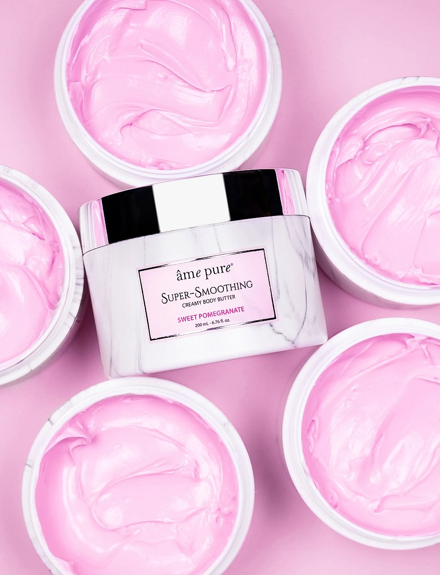 âme pure - Body Butter | Sweet Pomegranate - Moisturizing Body Lotion - kreemid - pink - 0
