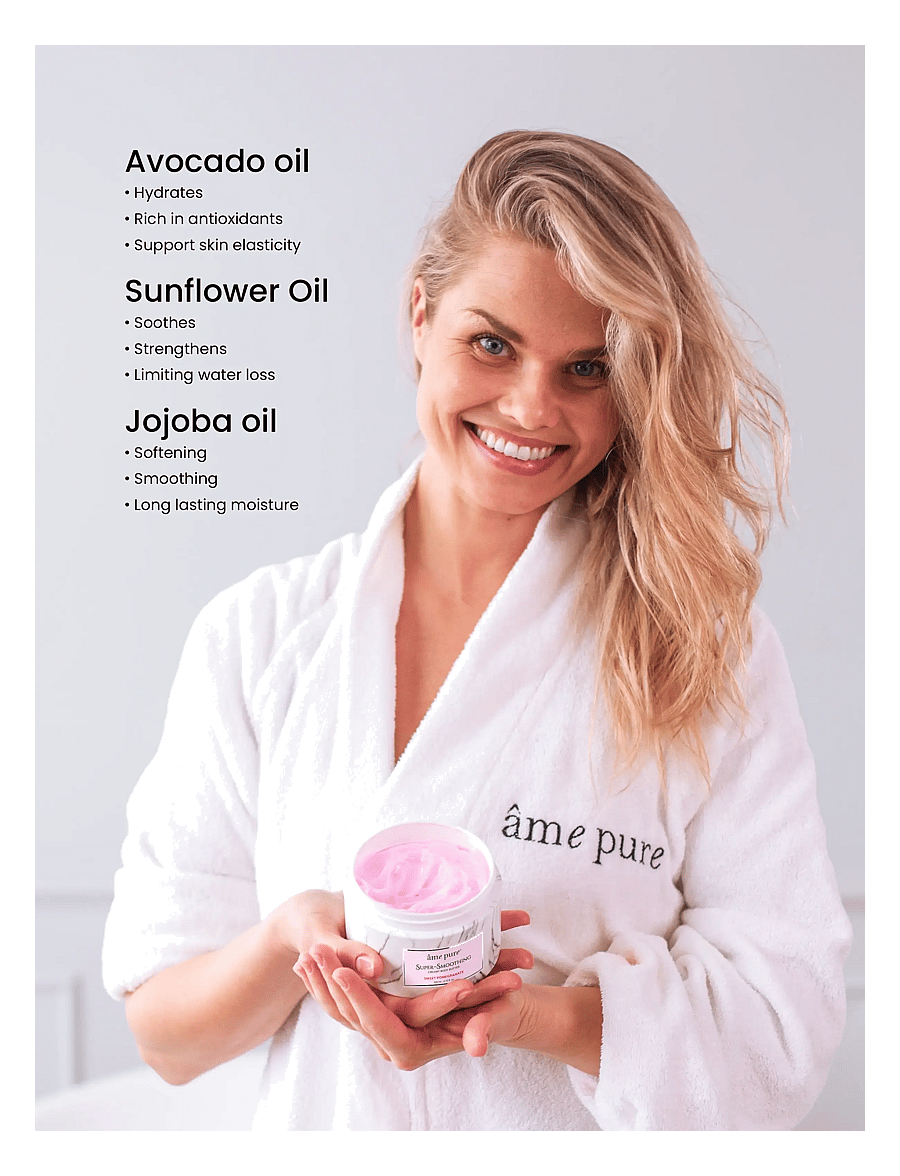 âme pure - Body Butter | Sweet Pomegranate - Moisturizing Body Lotion - kreemid - pink - 4