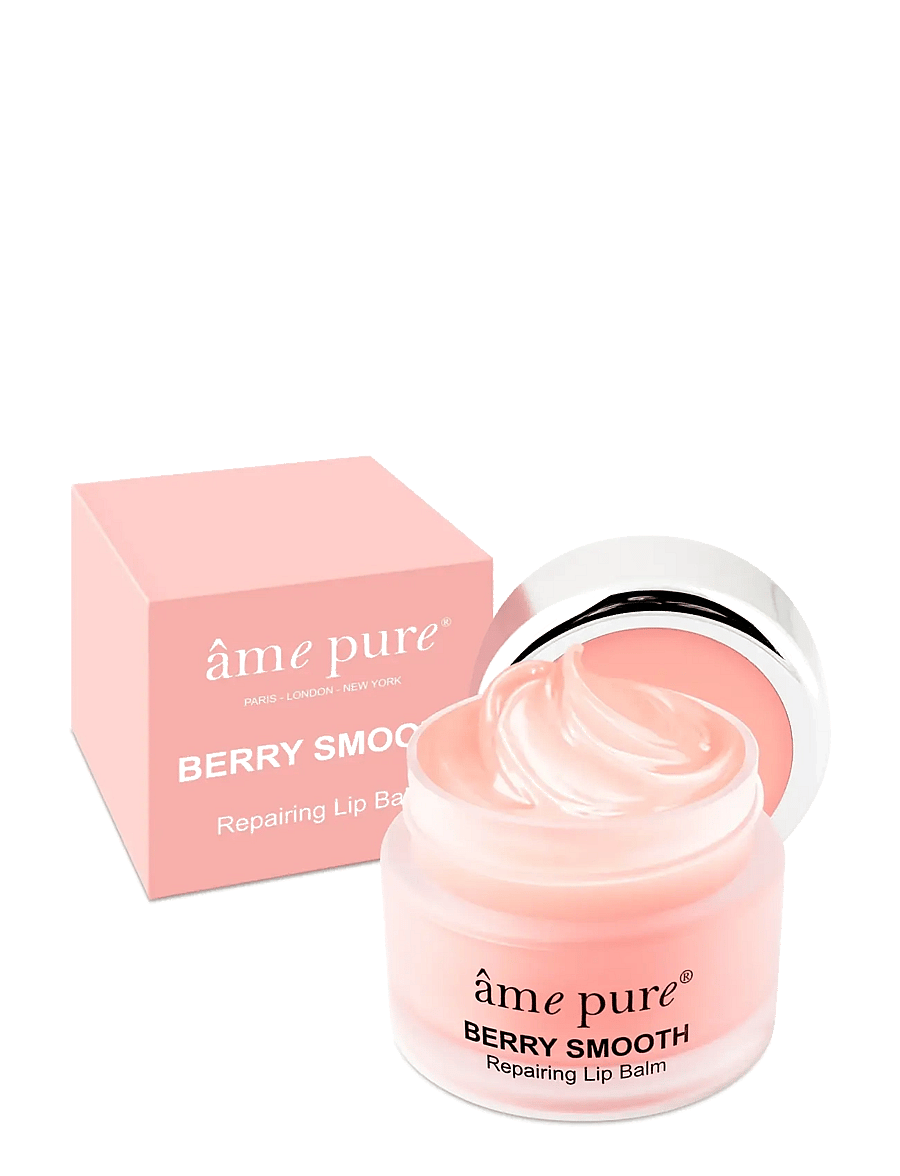 âme pure - BERRY SMOOTH Lip Balm - Moisturizing Treatment for Dry Lips - huulepalsamid - pink - 1