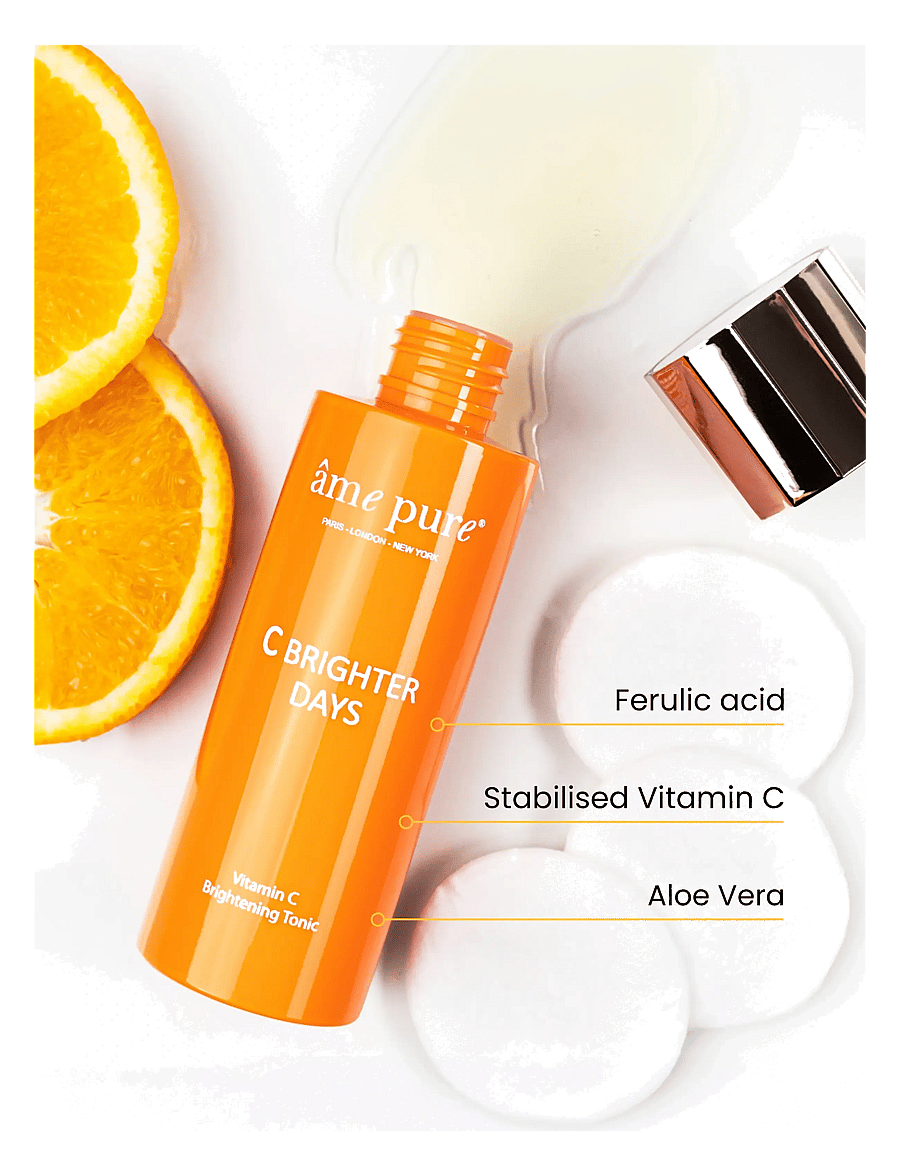âme pure - C-Brigther Days - Vitamin C Fruit Extracts Brightening Toner - niisutavad toonikud - orange - 3
