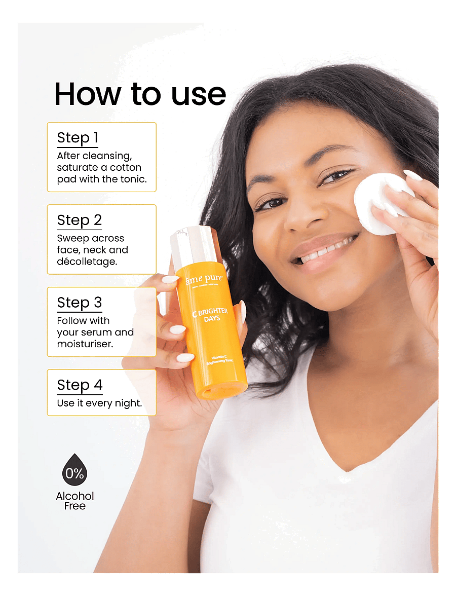 âme pure - C-Brigther Days - Vitamin C Fruit Extracts Brightening Toner - niisutavad toonikud - orange - 4