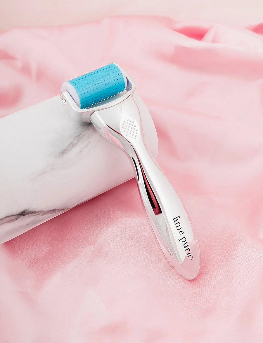 âme pure - CIT Body Roller - Derma Roller for Stretch Marks & Cellulite - aksessuaarid - silver-blue - 3