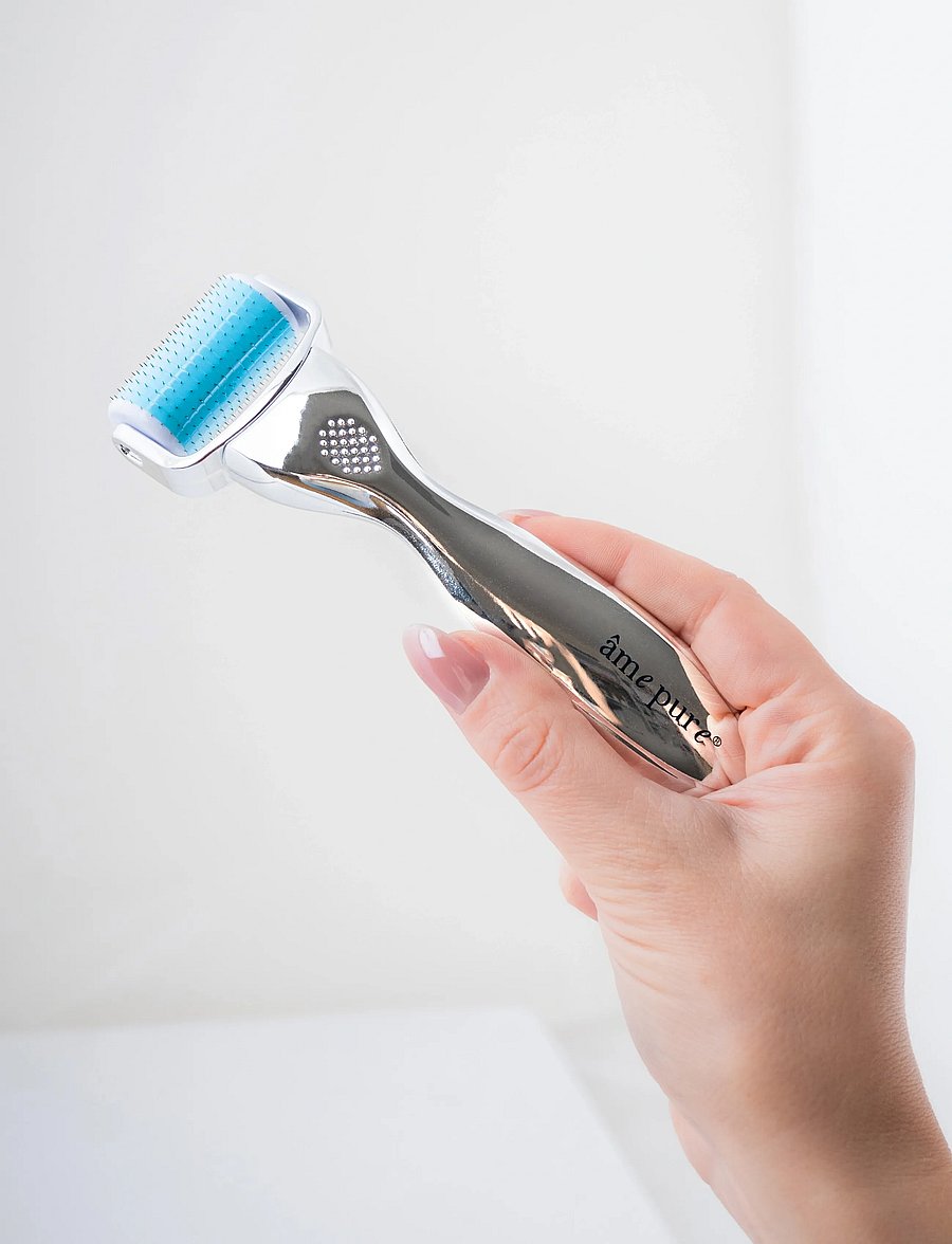 âme pure - CIT Body Roller - Derma Roller for Stretch Marks & Cellulite - aksessuaarid - silver-blue - 4