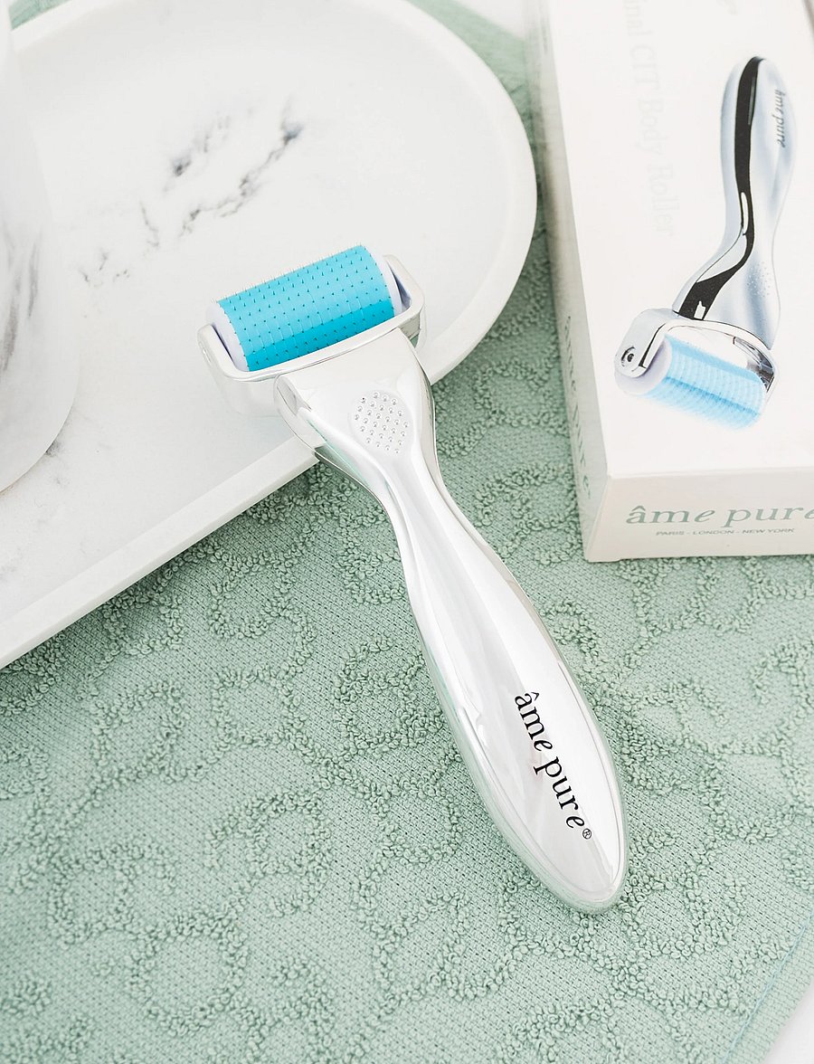 âme pure - CIT Body Roller - Derma Roller for Stretch Marks & Cellulite - aksessuaarid - silver-blue - 5