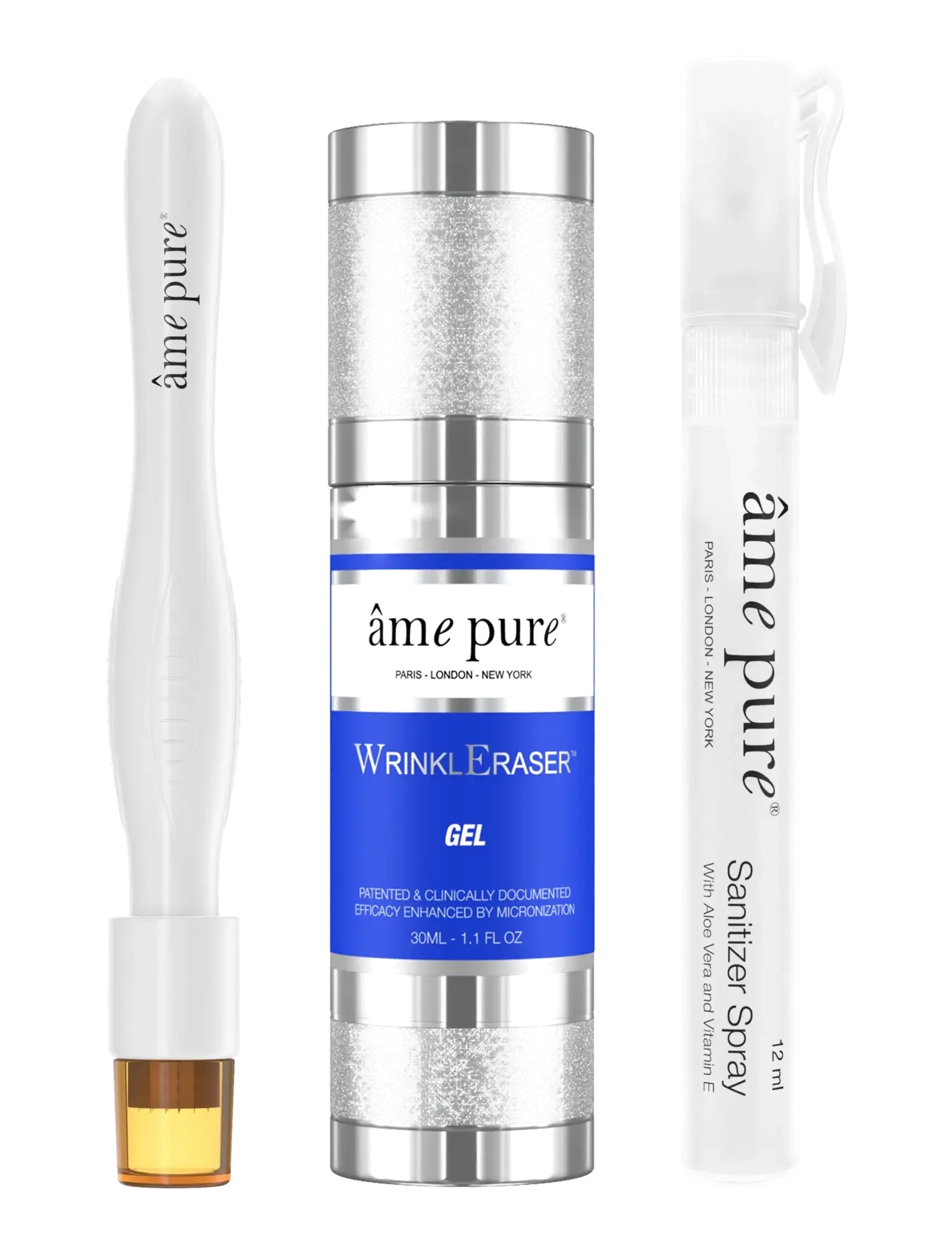 âme pure Cit Pen Basic Precision Microneedling Derma Pen Kit, Serum, Hvid, Str: ONE SIZE