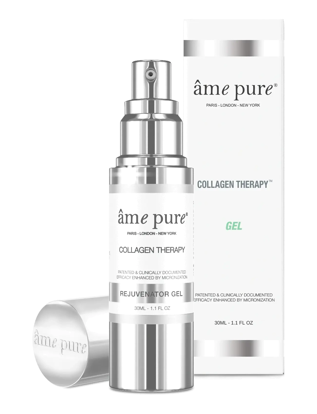 âme pure - Collagen Therapy GEL - Rejuvenating Microneedling Serum - serum - clear - 2