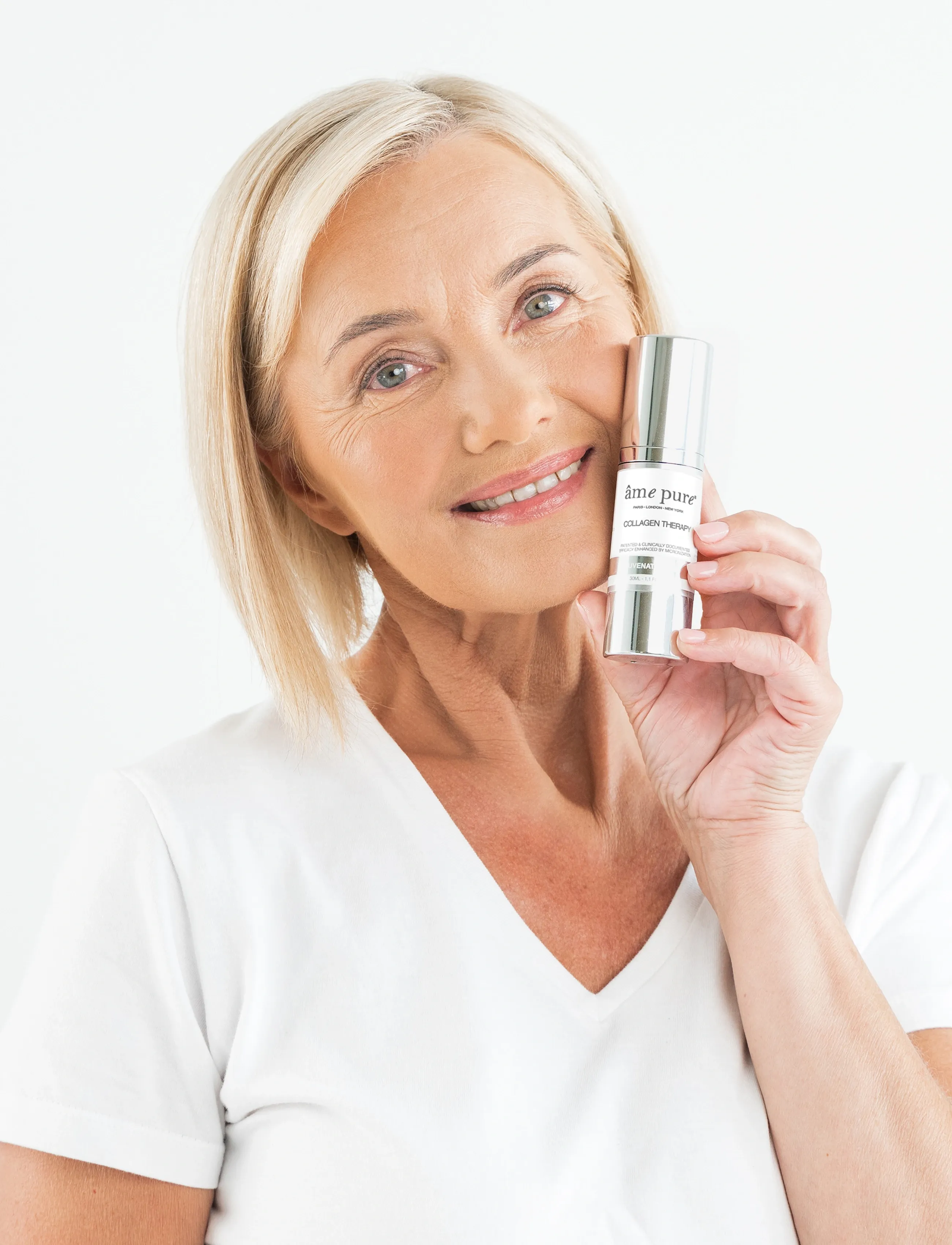 âme pure - Collagen Therapy GEL - Rejuvenating Microneedling Serum - serum - clear - 4