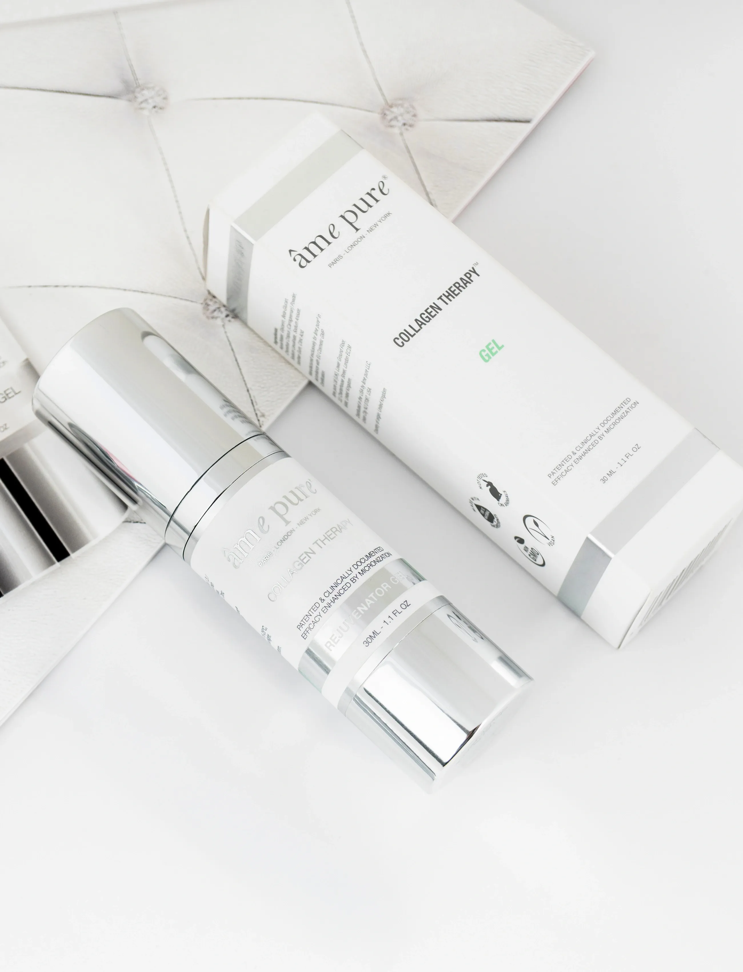 âme pure - Collagen Therapy GEL - Rejuvenating Microneedling Serum - serum - clear - 5
