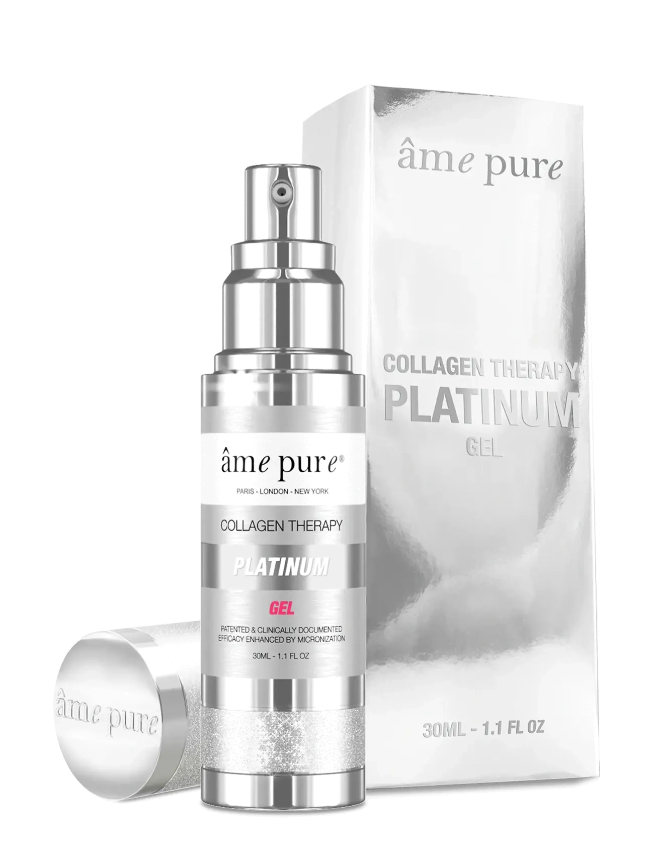 âme pure - Collagen Therapy PLATINUM Gel - Advanced Microneedling Serum - serum - clear - 2