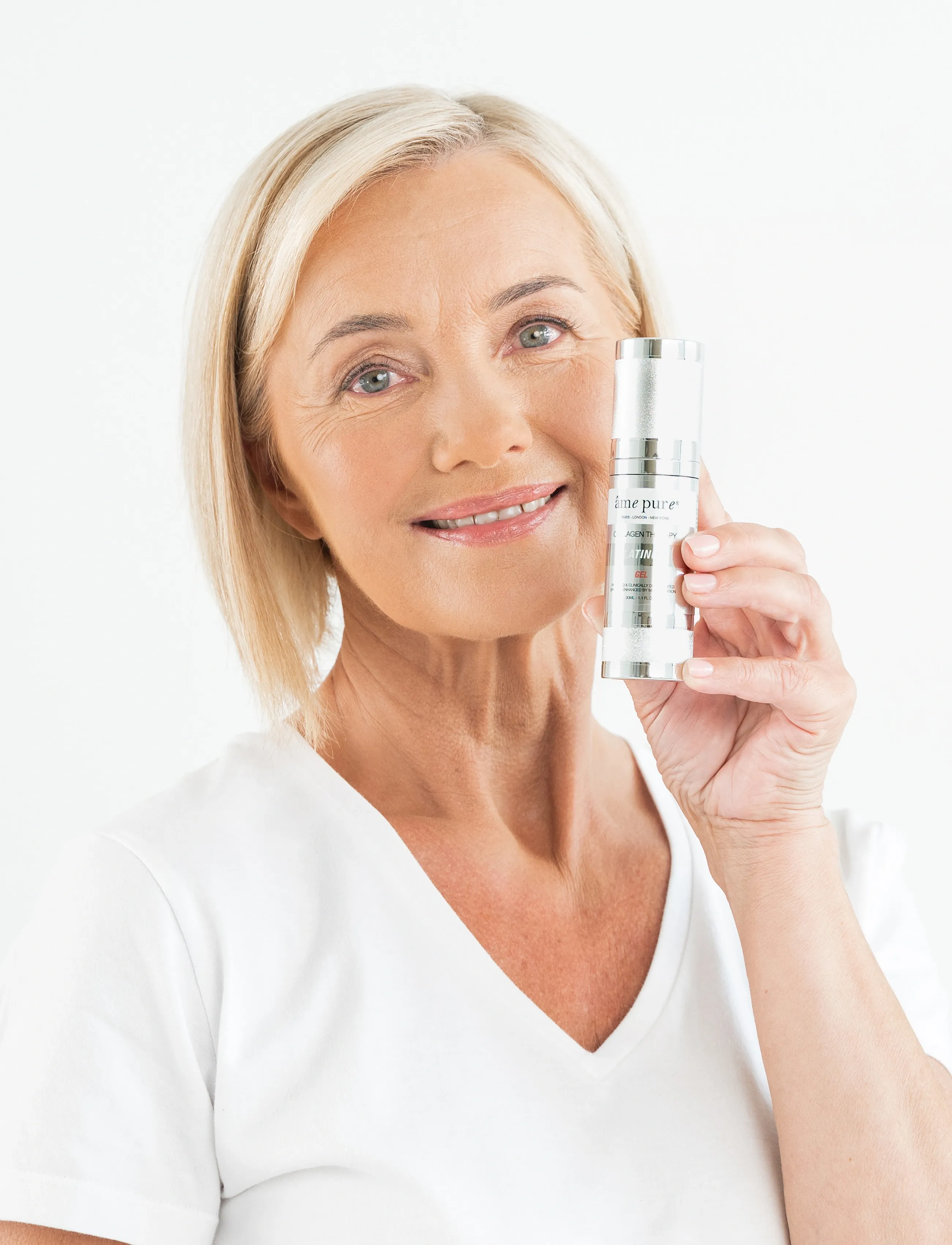 âme pure - Collagen Therapy PLATINUM Gel - Advanced Microneedling Serum - serum - clear - 4