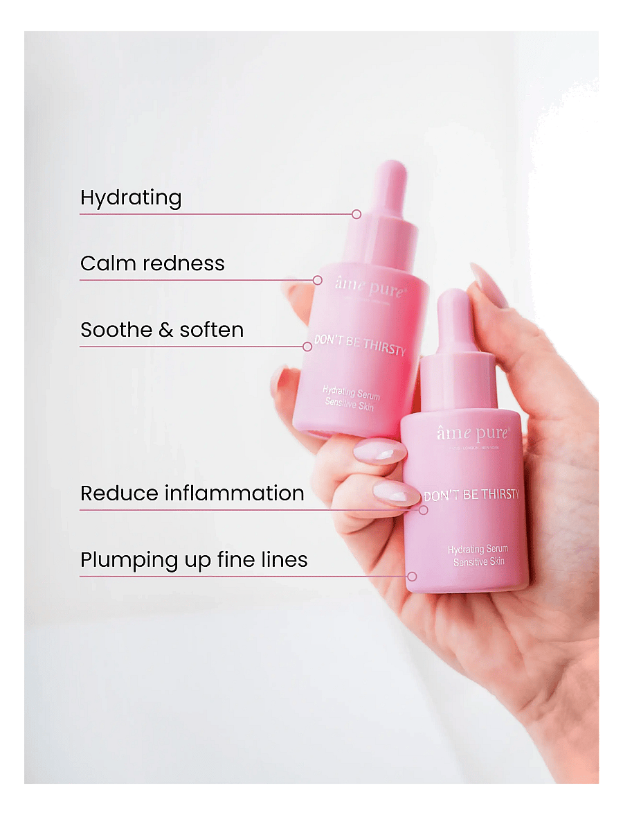 âme pure - Don't Be Thirsty - Deep Hydration Face Serum with Peptides - clear - 3