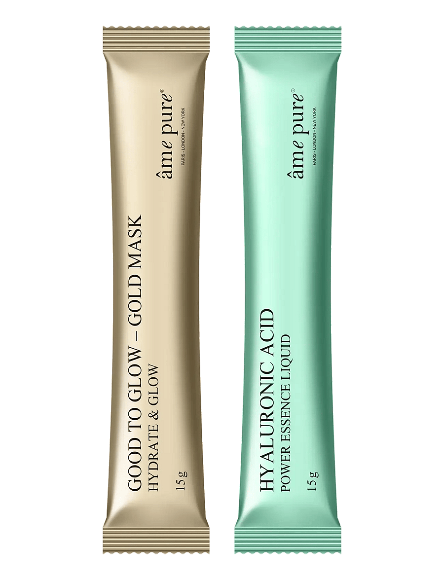 âme pure - Jelly Glow Rubber Mask Gold - Peel-Off Hydrating Face Mask - koorivad maskid - gold - 1