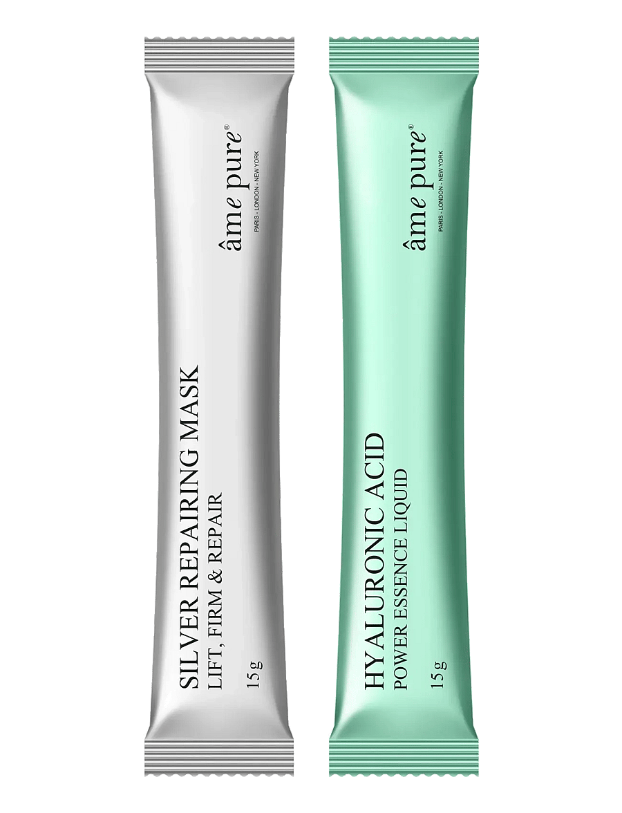 âme pure - Jelly Glow Rubber Mask Silver - Peel-Off Hydrating Face Mask - niisutavad maskid - silver - 1