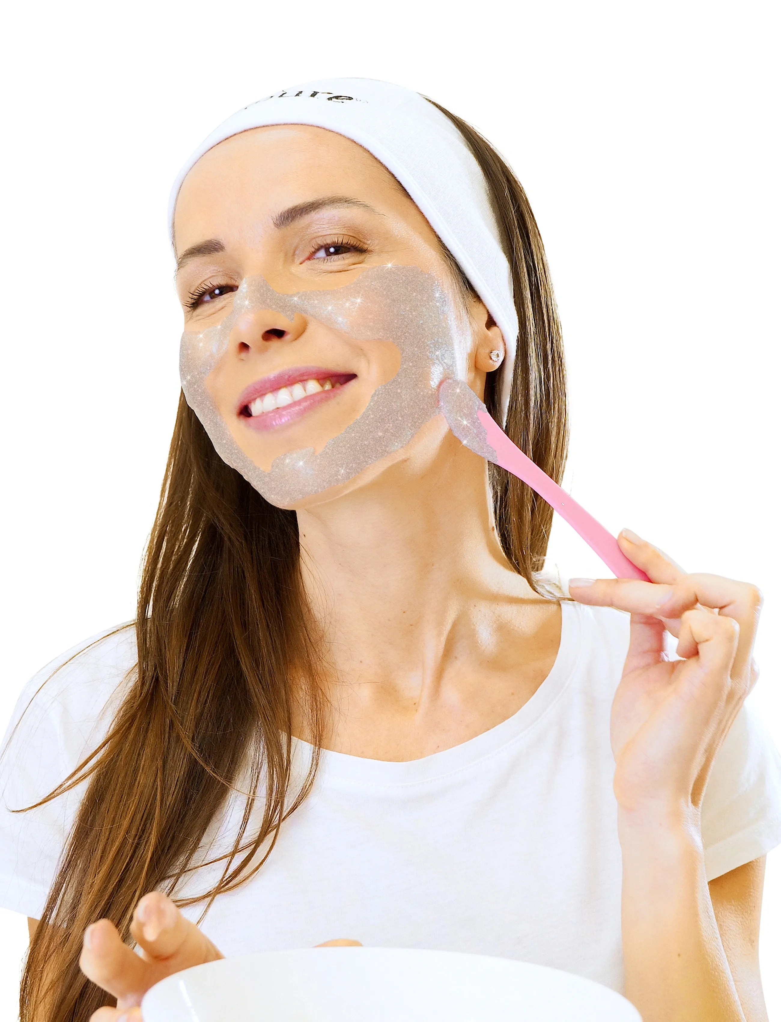 âme pure Jelly Glow Rubber Mask Silver 4 Pcs - Peel-Off Face Mask Set, 4 PCS, Silver, Ansigtsmasker > Anti-Age Masker, Dame