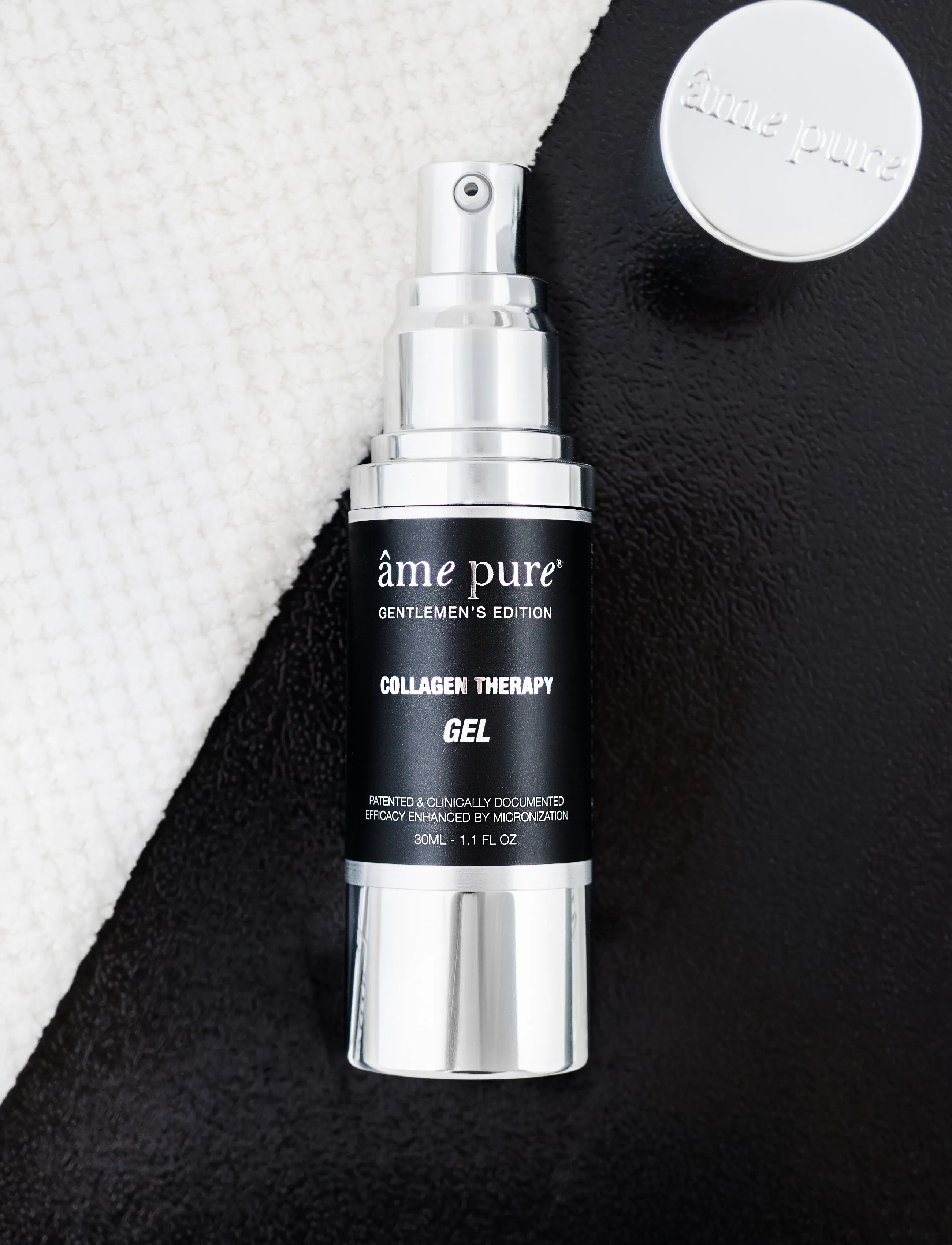 âme pure Gentlemen's Collagen Gel - Microneedling Face Serum For Men, 30 ml, Nude, Ansigt > Serum, Herre