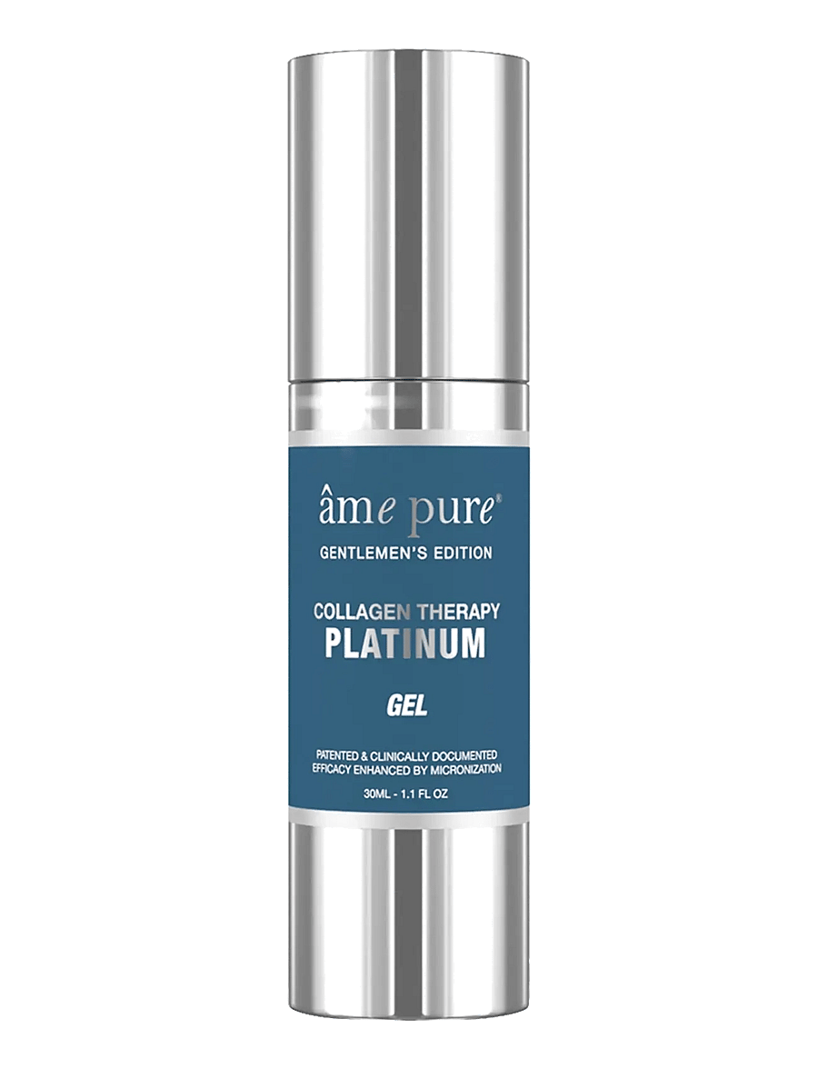 âme pure - GENTLEMEN'S Collagen Gel PLATINUM - Microneedling Face Serum - seerumid - clear - 1