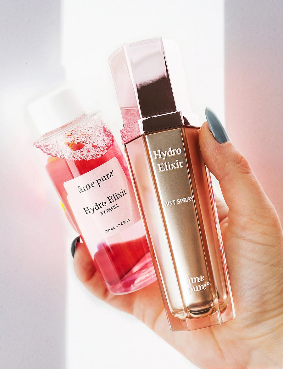 âme pure - Hydro Elixir Face Mist - Hyaluronic Acid Hydrating Spray - pink - 0