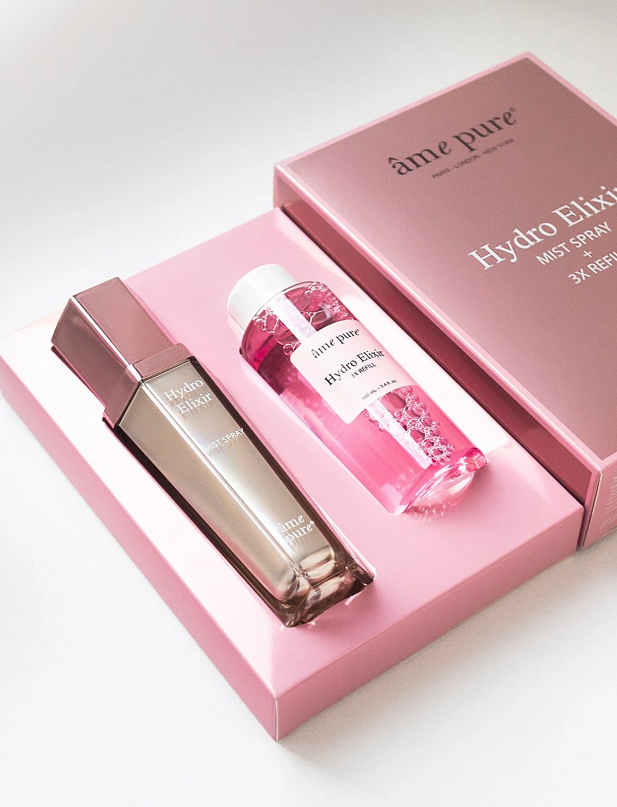 âme pure - Hydro Elixir Face Mist - Hyaluronic Acid Hydrating Spray - pink - 3