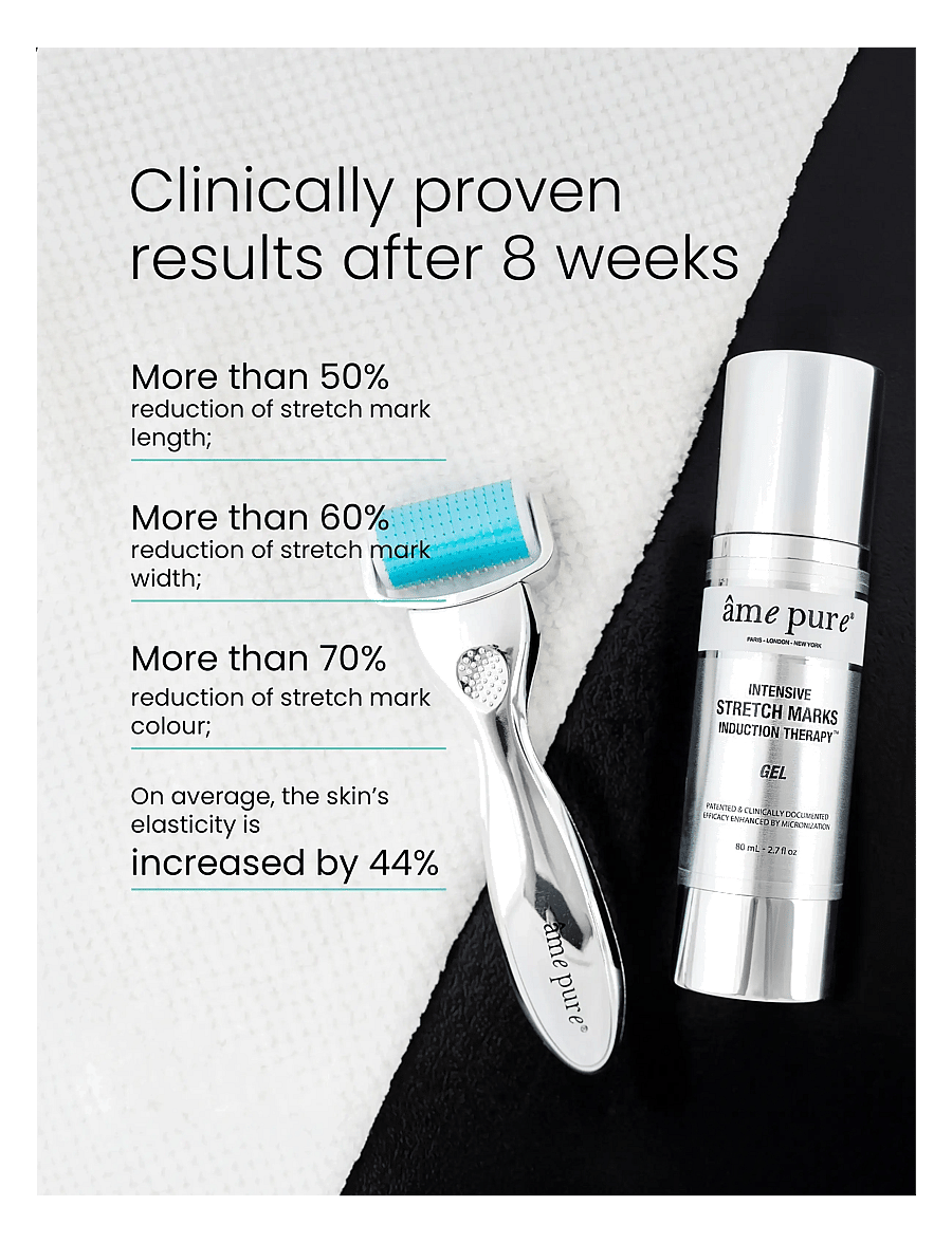âme pure - Body Basic | Stretch Marks - Derma Roller Kit for Body - silver-blue - 4
