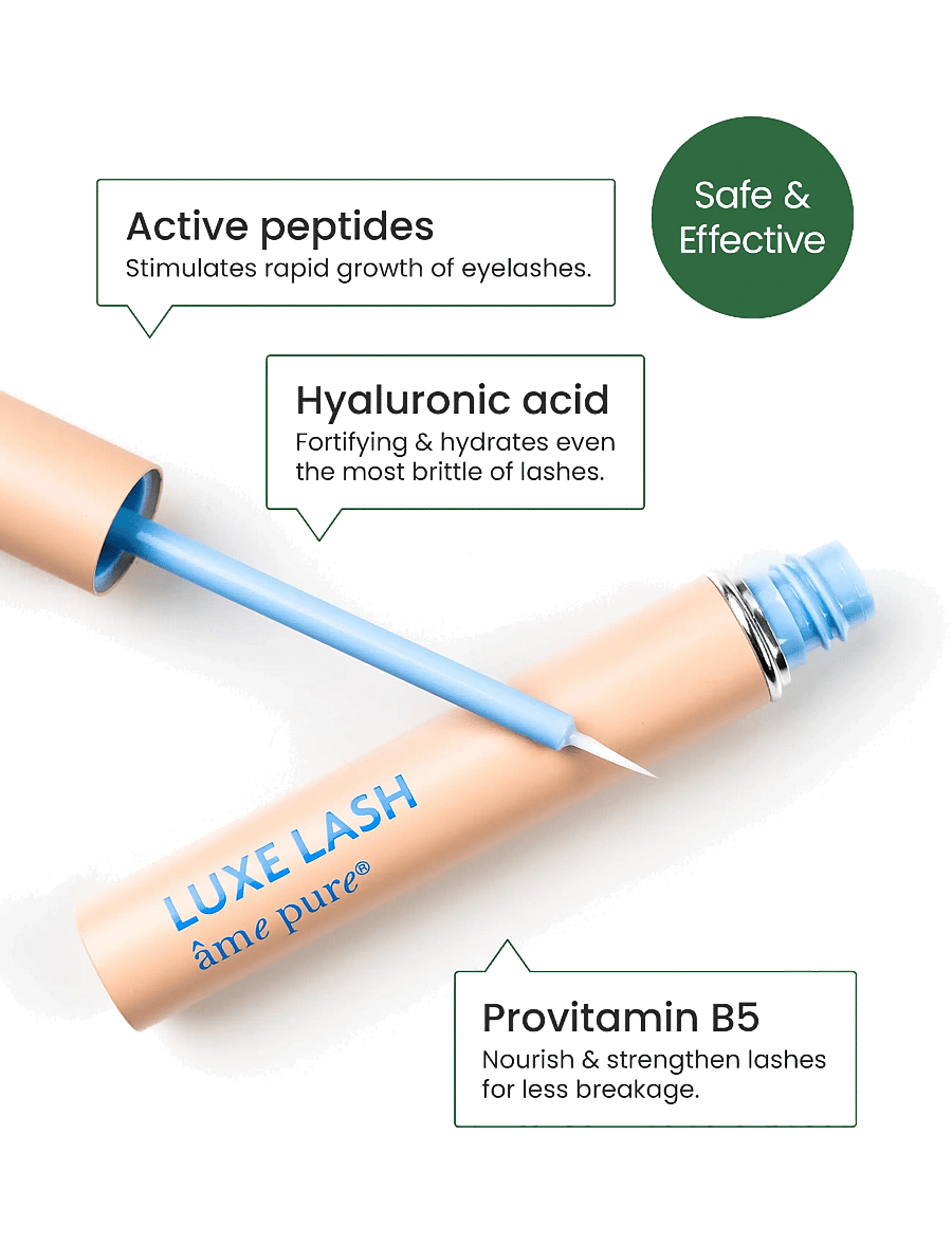 âme pure - Luxe Lash - Eyelash Growth Serum for Longer & Fuller Lashes - silmaseerumid - clear - 2