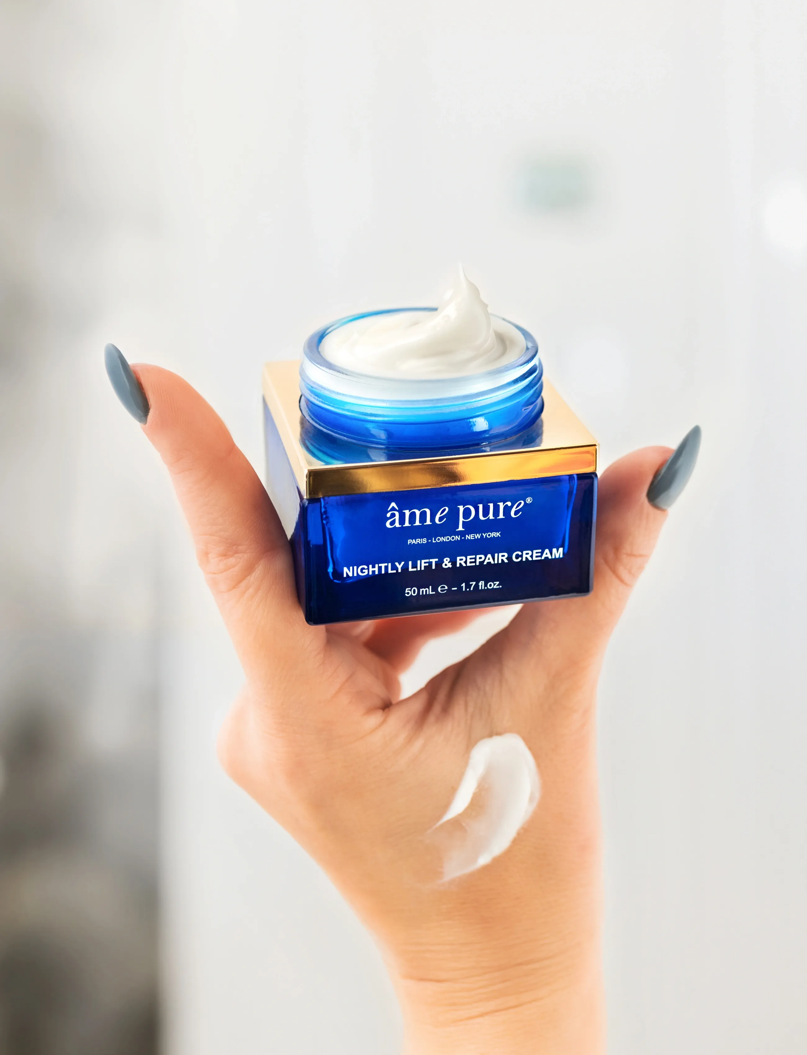 âme pure - Nightly Lift & Repair - Anti-Aging and Lifting Night Cream - natcremer - white - 3