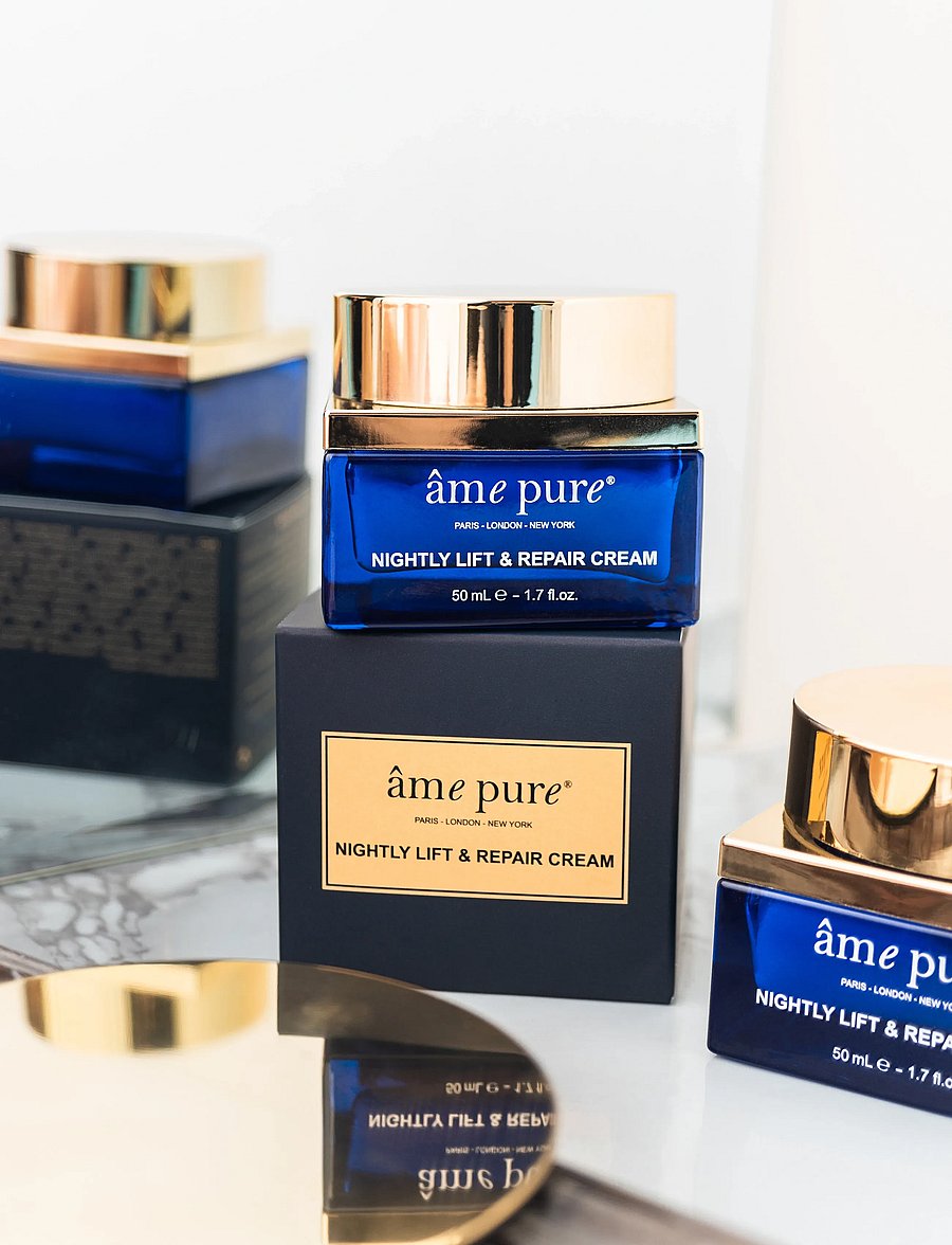 âme pure - Nightly Lift & Repair - Anti-Aging and Lifting Night Cream - Öökreem - white - 5