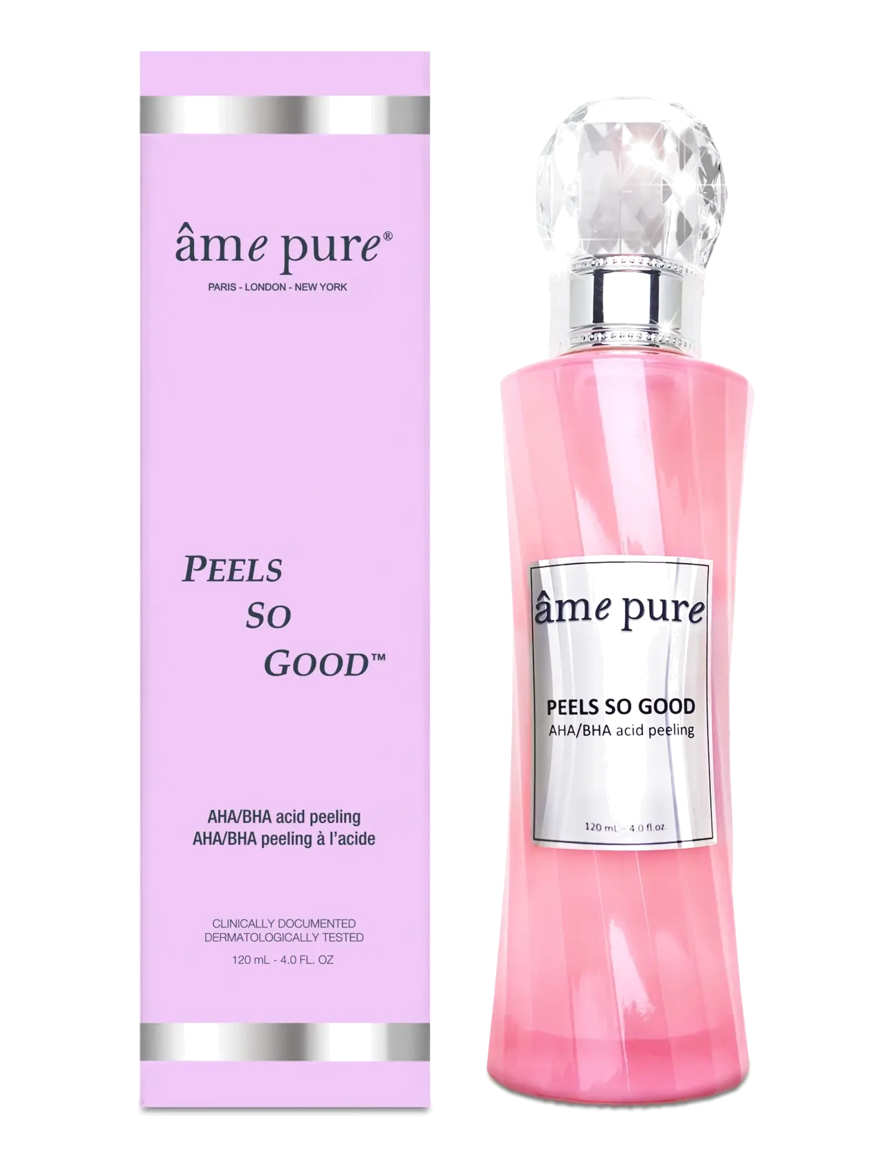 âme pure - Peels So Good - Gentle AHA BHA Fruit Acid Peeling Gel - peeling - ansigte - clear - 2