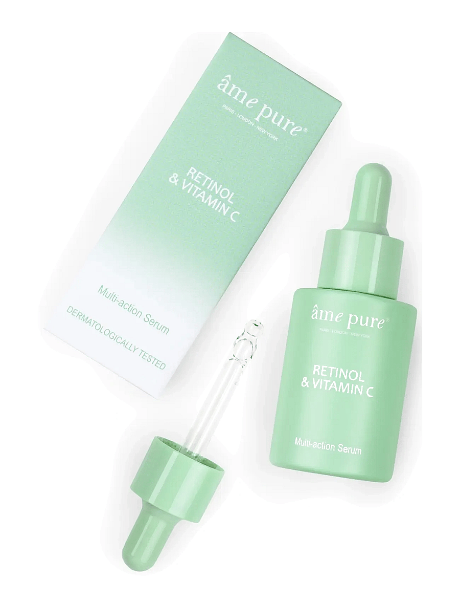 âme pure - Retinol & Vitamin C - Plant-Based Retinol Brightening Serum - seerumid - clear - 2
