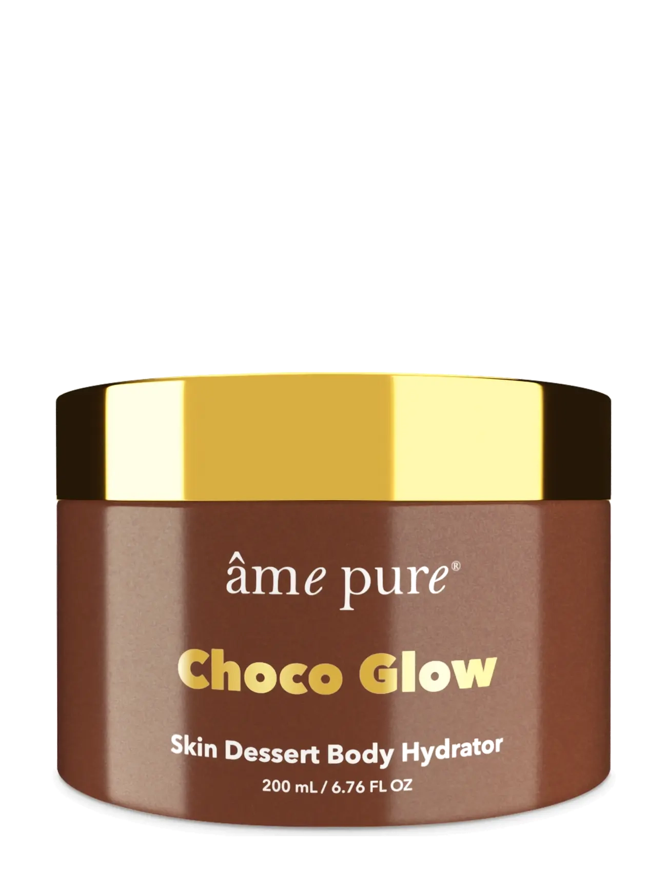 âme pure Choco Glow Skin Dessert Body Moisturizer For Dry Skin, Kropscreme, Brun, Str: 200 ML