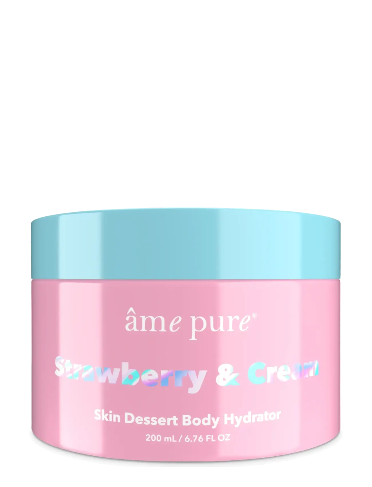 âme pure Strawberry & Cream Skin Dessert Dry Skin Body Moisturizer, Kropscreme, Pink, Str: 200 ML