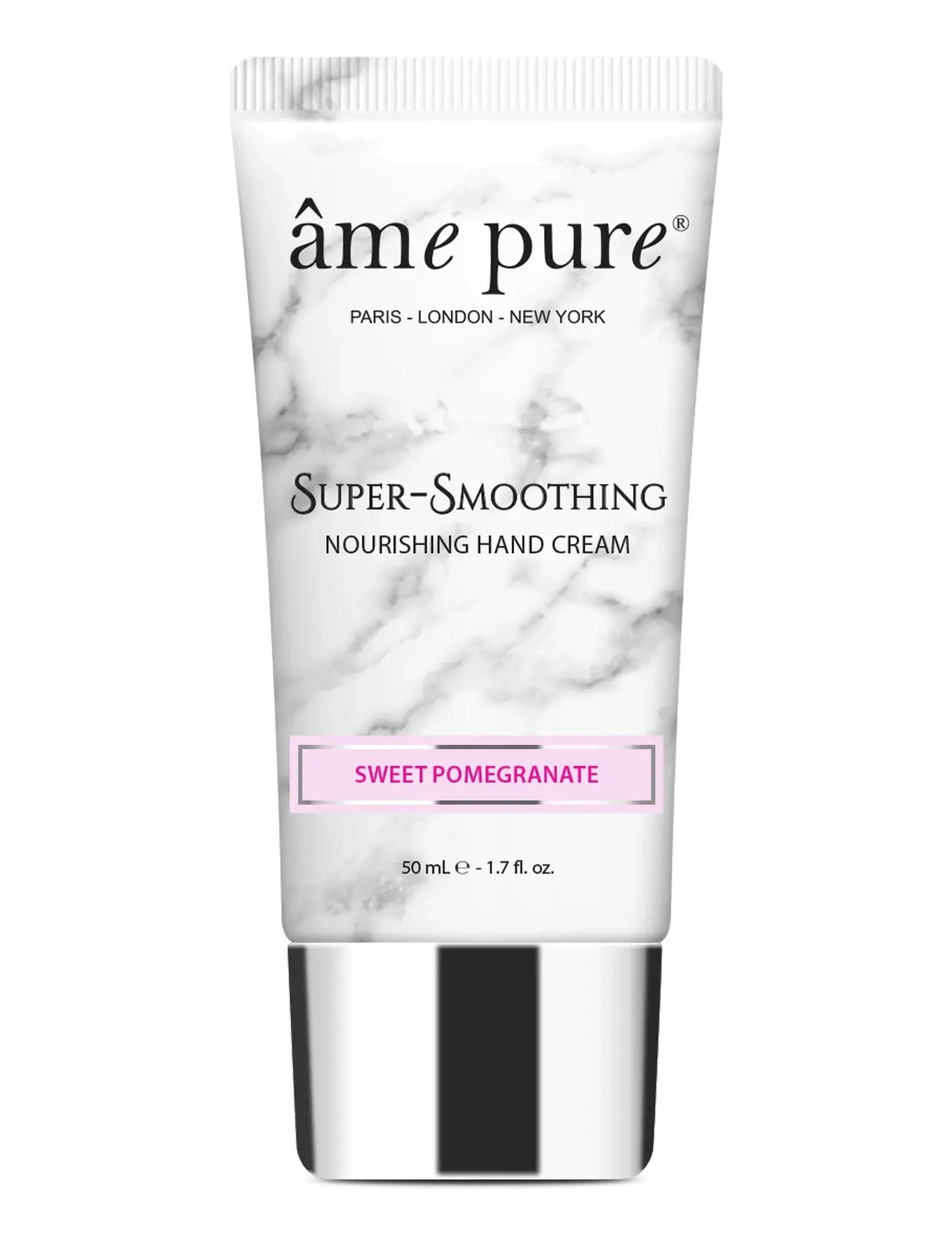 âme pure Super-Smoothing Hand Cream For Dry Hands With Vitamin E, Hand Creme, Pink, Str: 50 ML