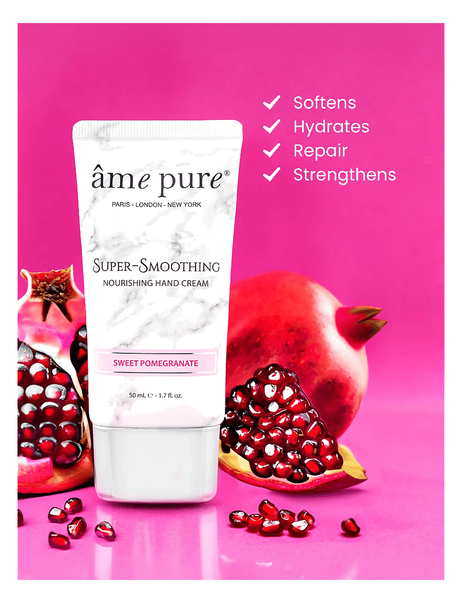âme pure - Super-Smoothing Hand Cream for Dry Hands with Vitamin E - kätekreemid - pink - 2
