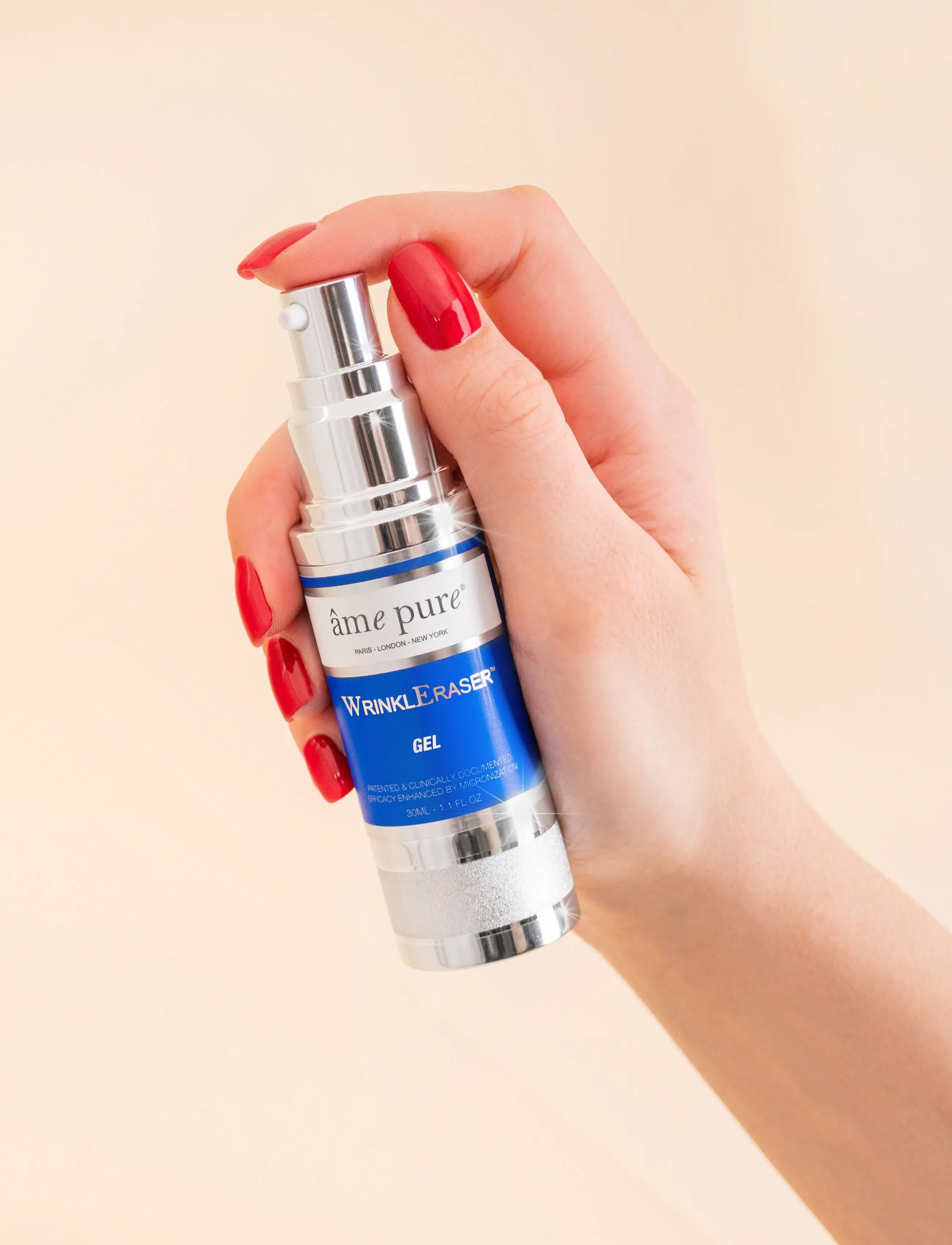 âme pure Wrinkleeraser Gel - Anti-Age Tightening Microneedling Serum, 30 ml, Nude, Ansigt > Serum, Dame